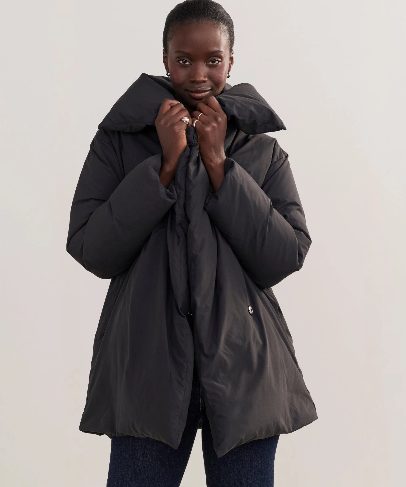 Apres Coat Stretch Paneling Winter Layering Piece