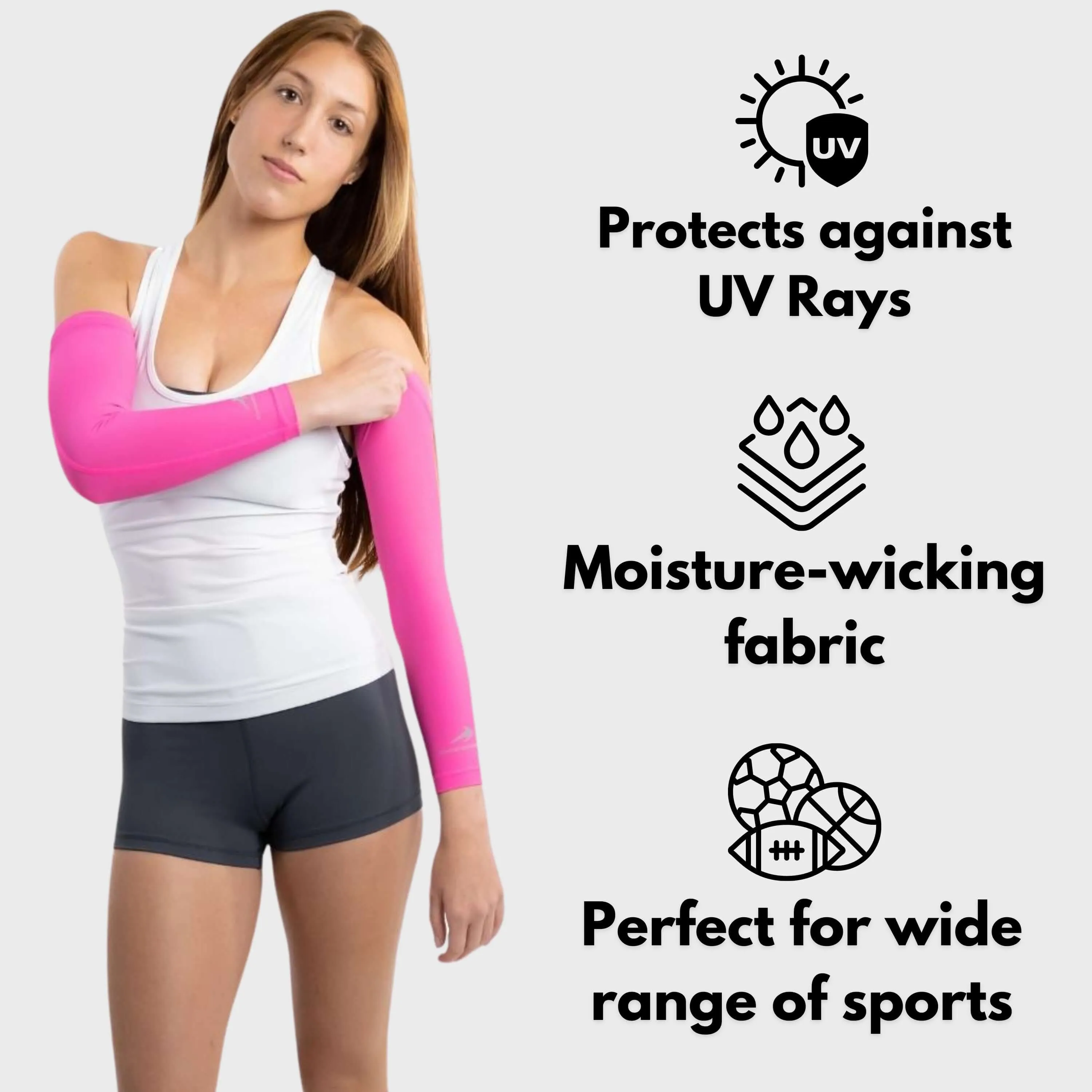 Arm Sleeve (Single) - Pink