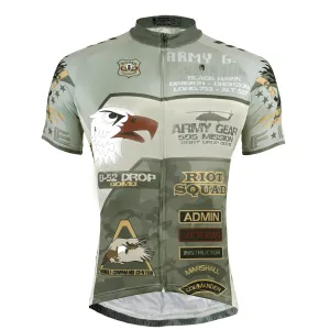 ARMY GEAR ADMIN VETERAN Men's Short-sleeve Cycling Jersey Summer NO.536