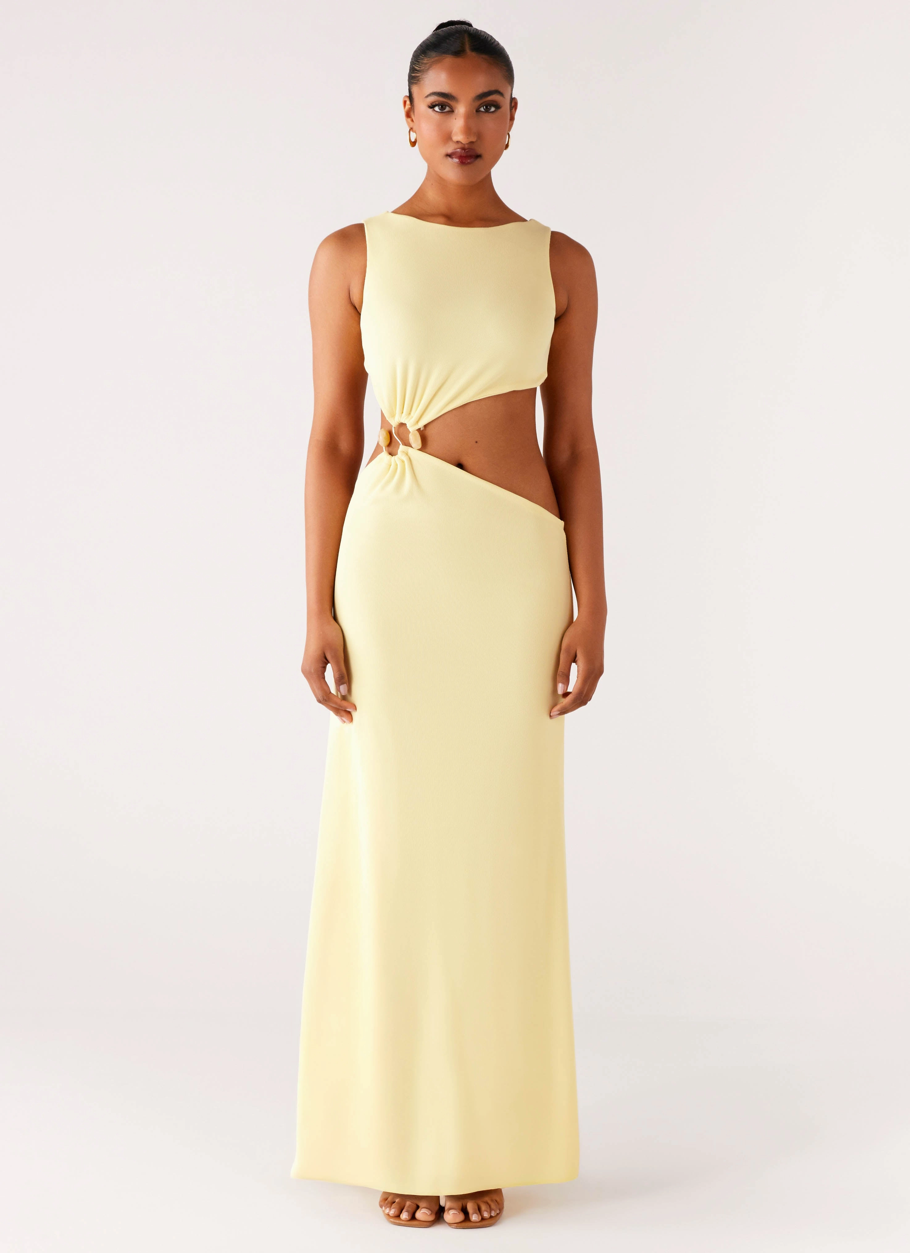City Casual Aruba Hardware Maxi Dress - Yellow