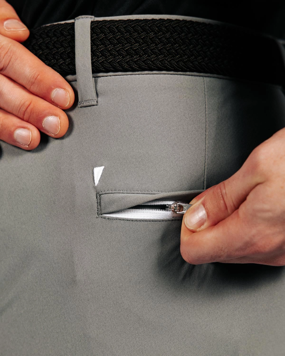 QuickDryTechnology Soft Stretch Ash Gray Traditional Pants