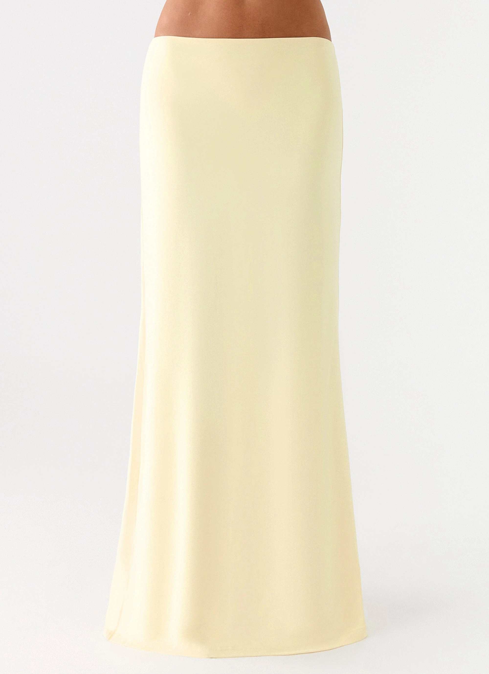 Ashi Maxi Skirt - Yellow Fashionable Look