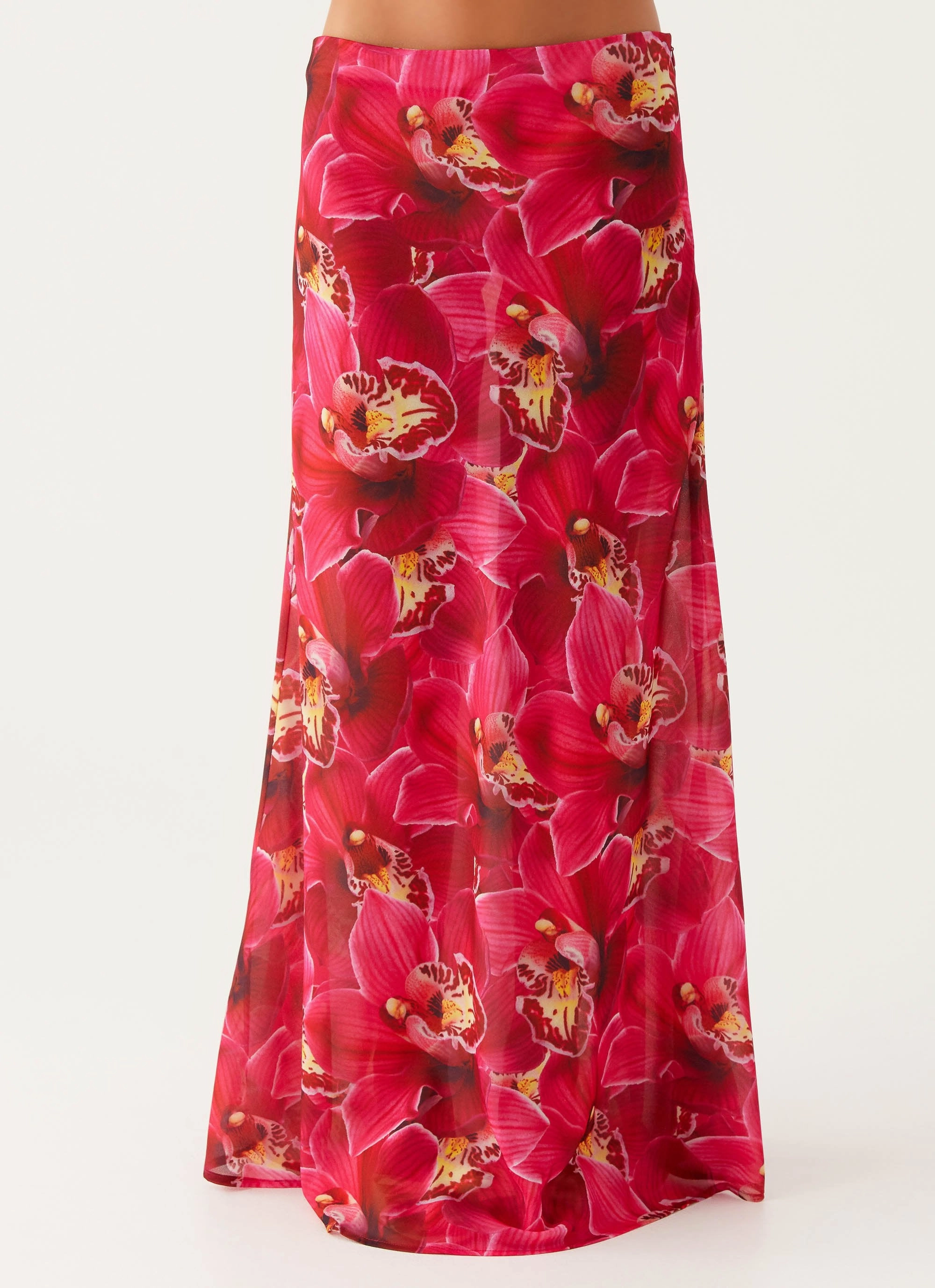 Ashley Maxi Skirt - Orchid Pink Flexible Durability