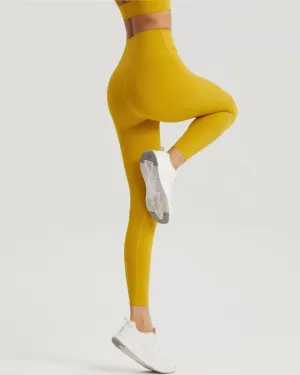 Ashlyn Seamless Leggings - Yellow