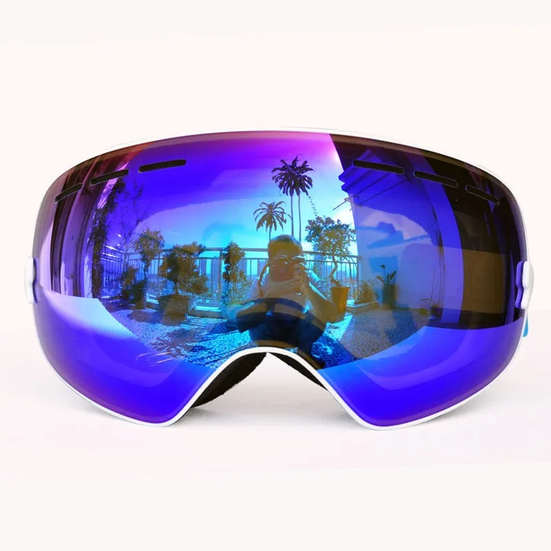 Ashore Shop GOG-3100 Double layers UV400 anti-fog polarized ski goggles for men women big ski mask glasses for skiing helmet snow snowboard