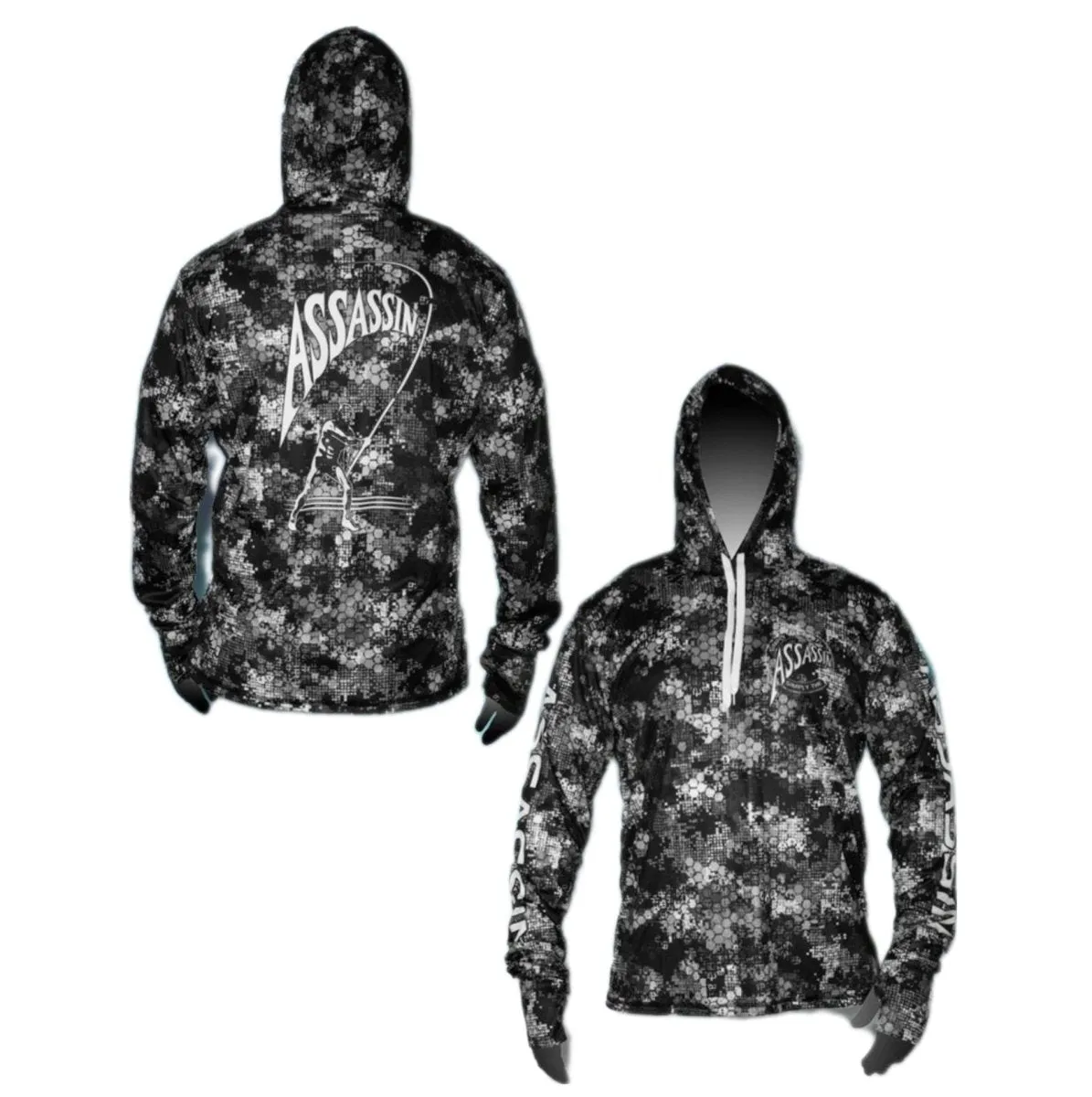 Assassin Camo Moisture Management Hoodie