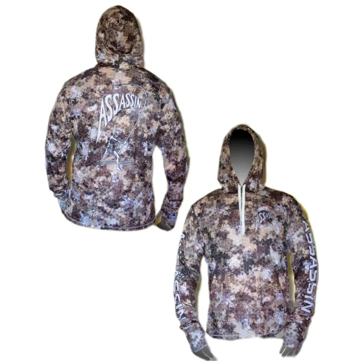 Assassin Camo Moisture Management Hoodie