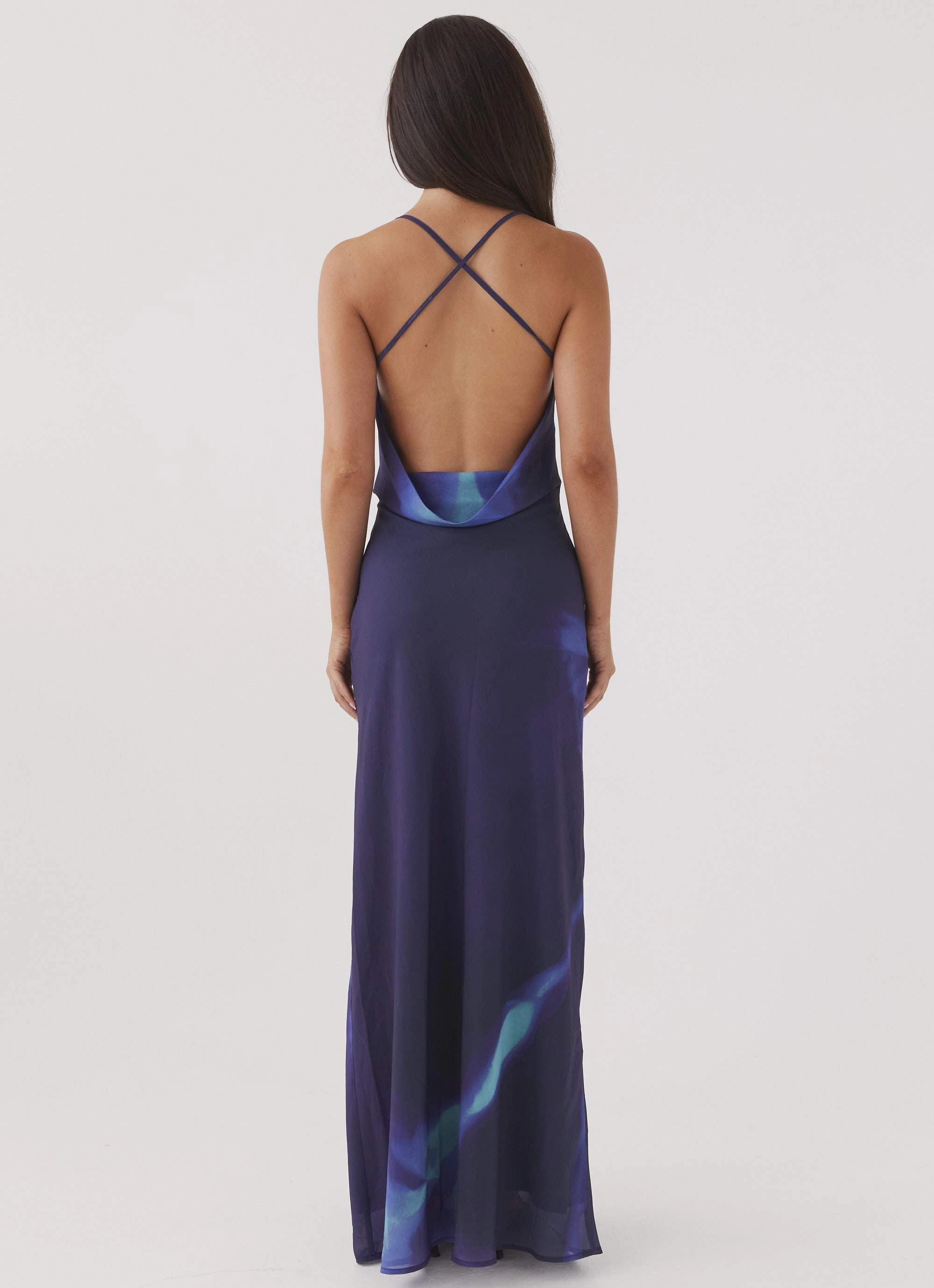Astra Maxi Dress - Cyber Rose Relaxed Fit Look