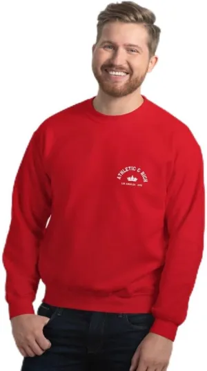 Athletic & Rich IN TRAINING Gym Sweatshirt for Men Unisex workout Long Sleeve Sweatshirt Athletic Streetwear White Font