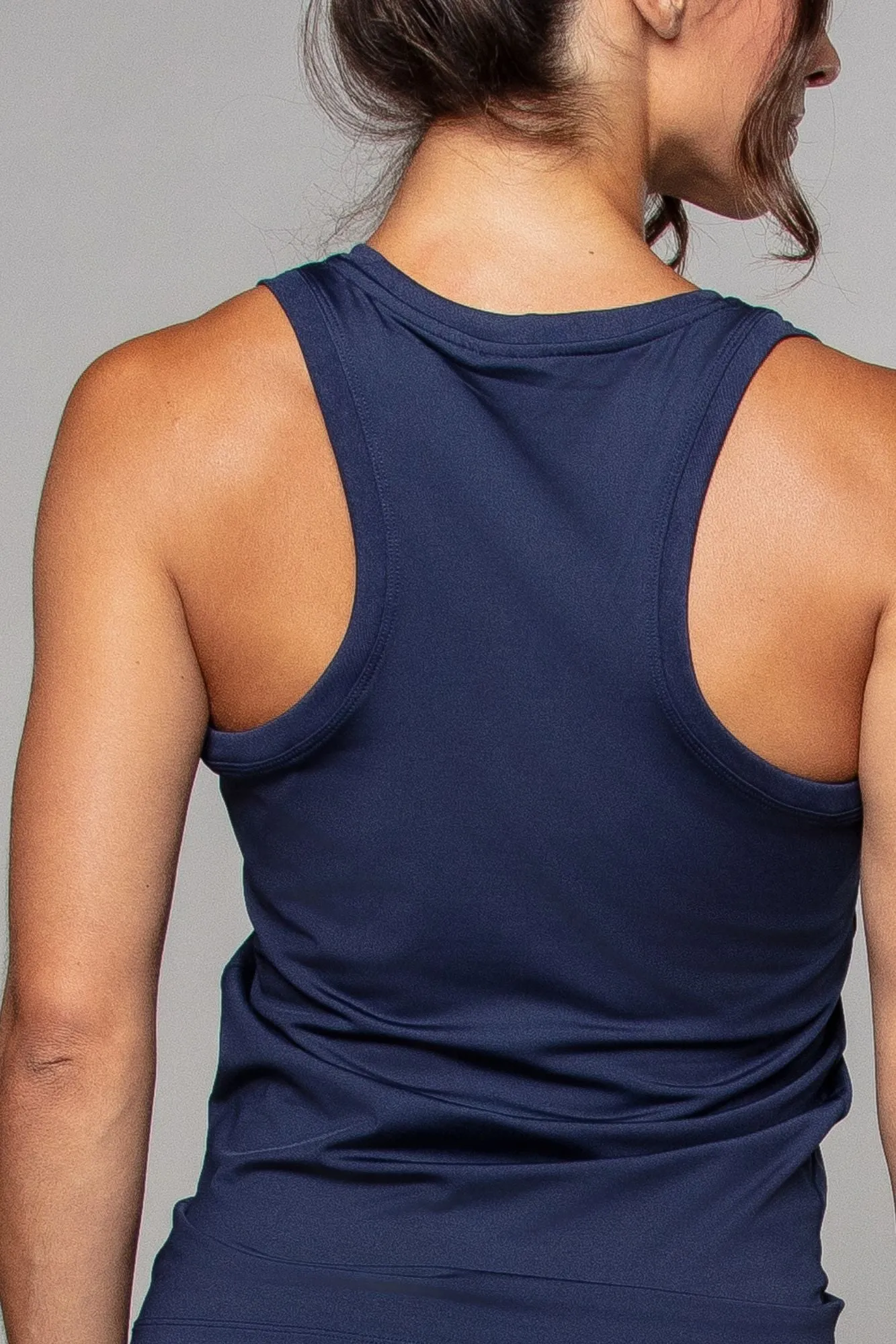 Athletic Vest Tank Top Navy