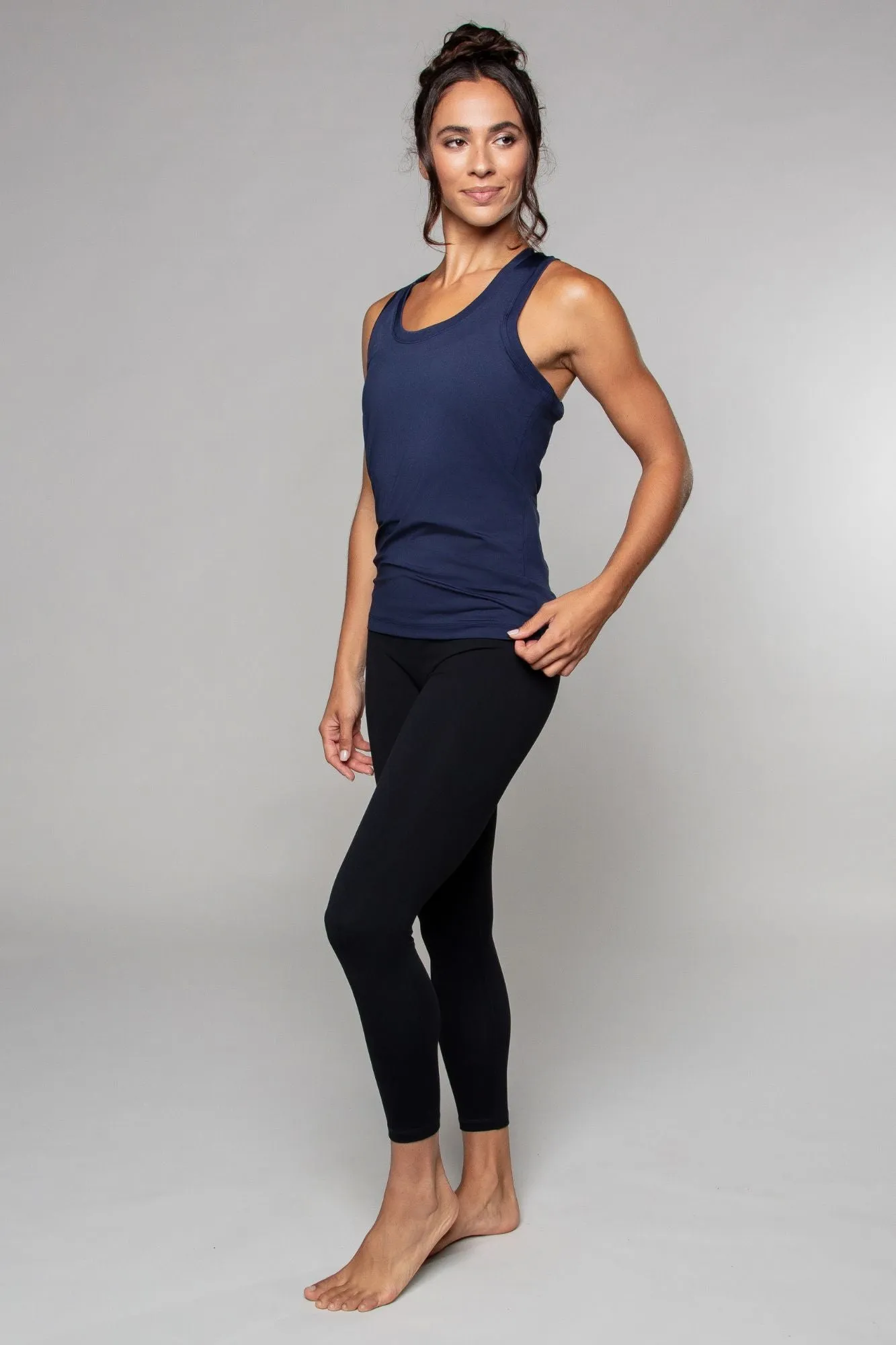 Athletic Vest Tank Top Navy