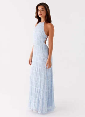 Timeless Comfort Aullie Maxi Dress - Blue