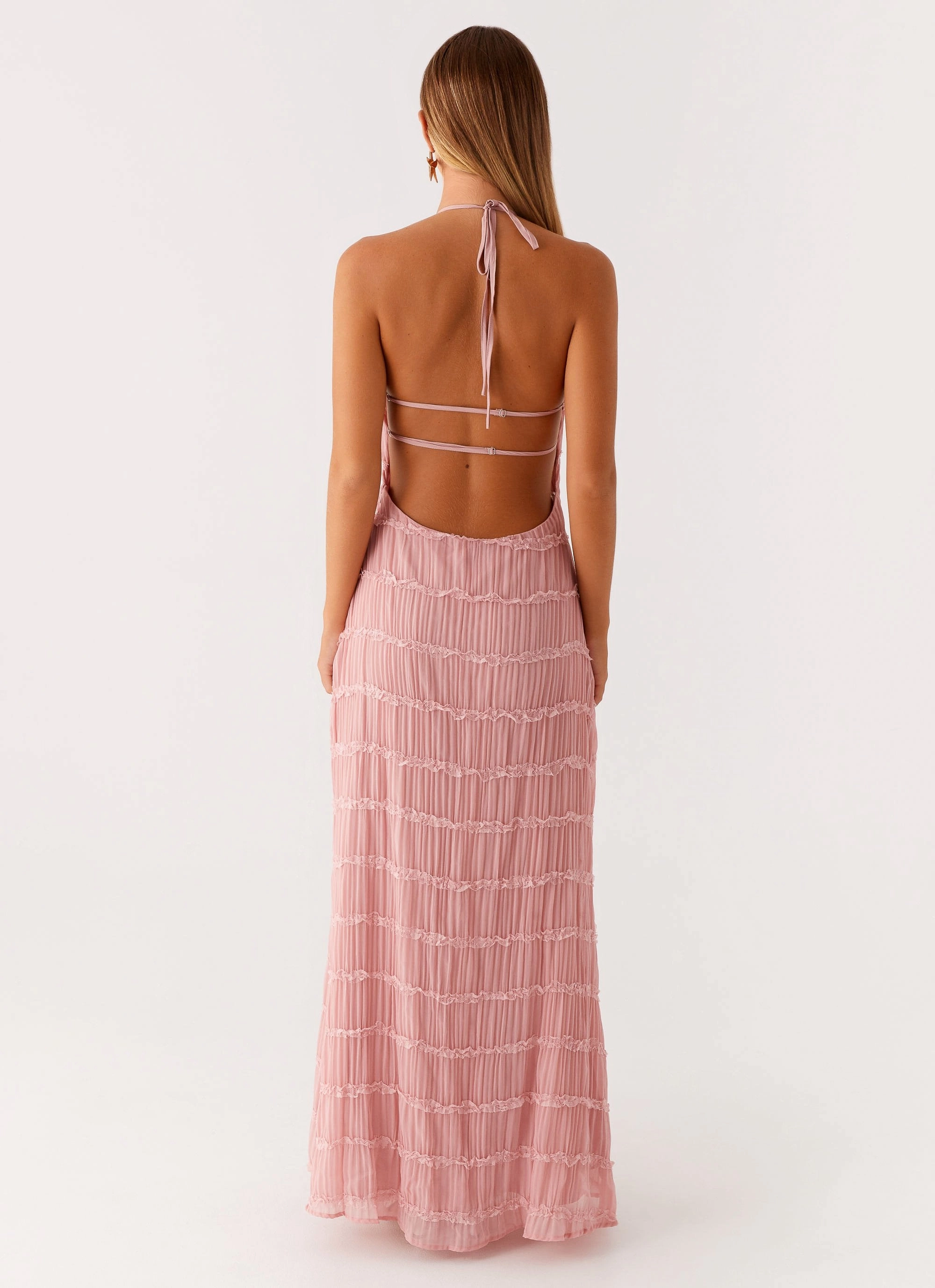 Bold Style Aullie Maxi Dress - Pink