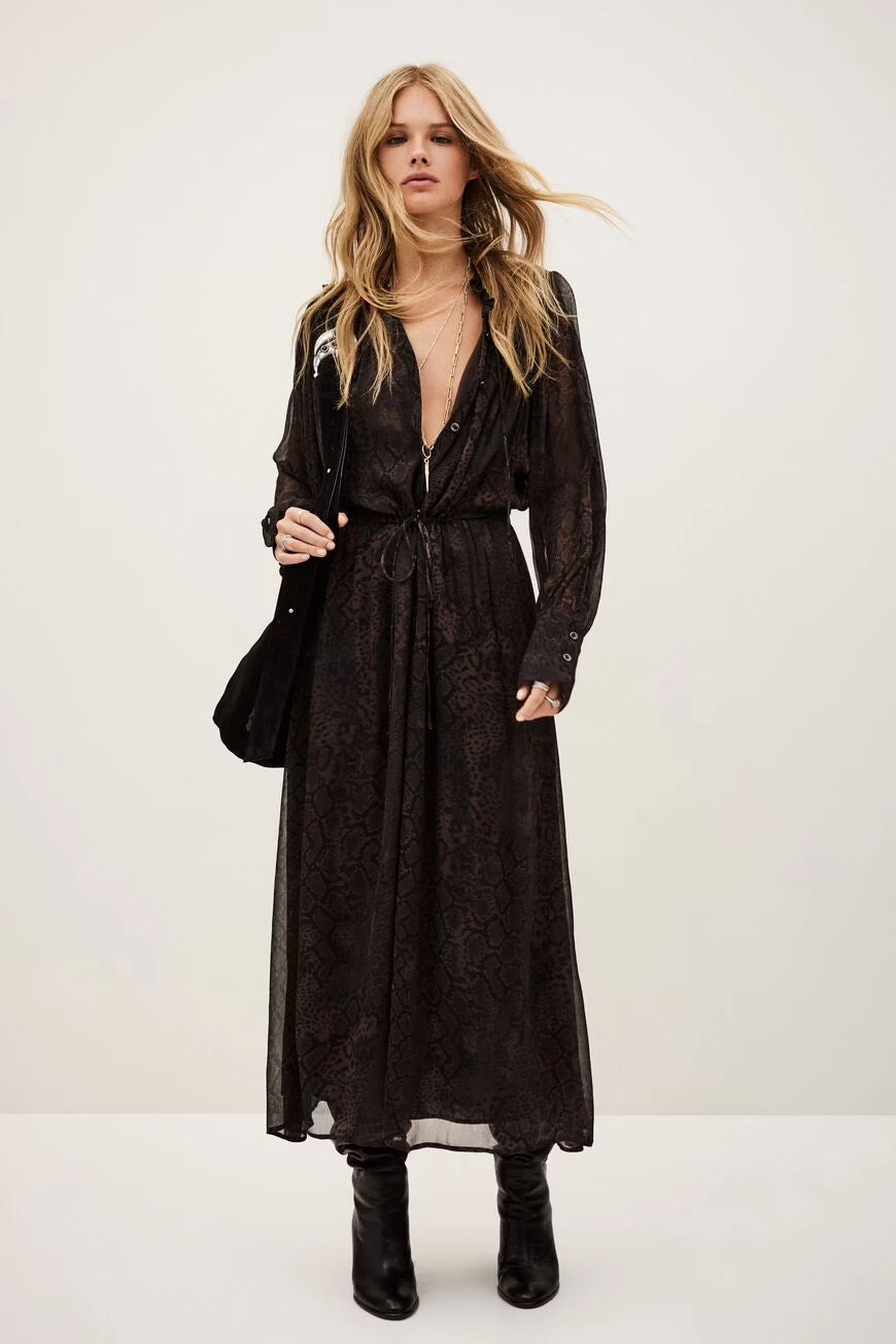 Ba&sh Sahara Dress Side Tie