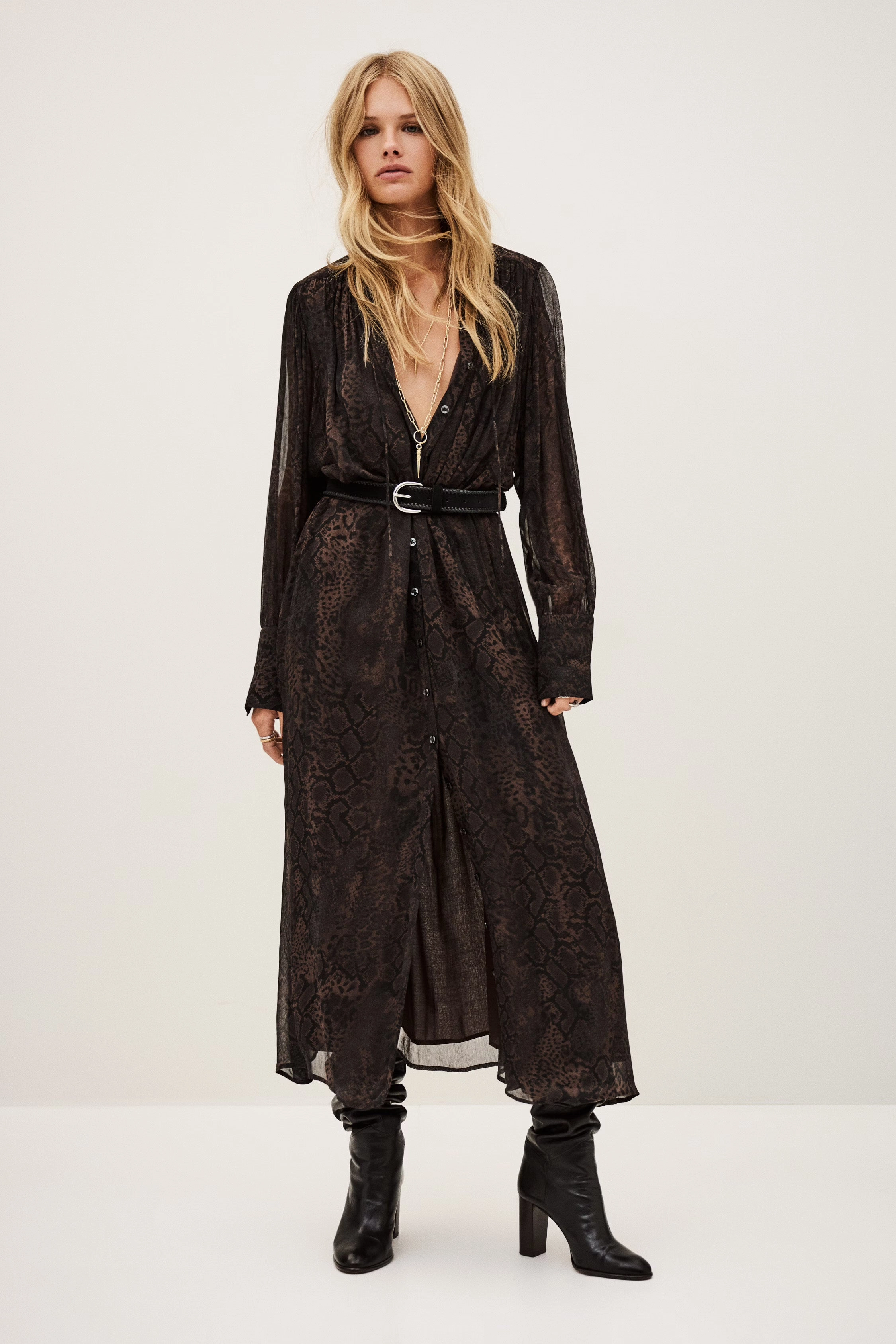 Chic Waistband Ba&sh Sahara Dress