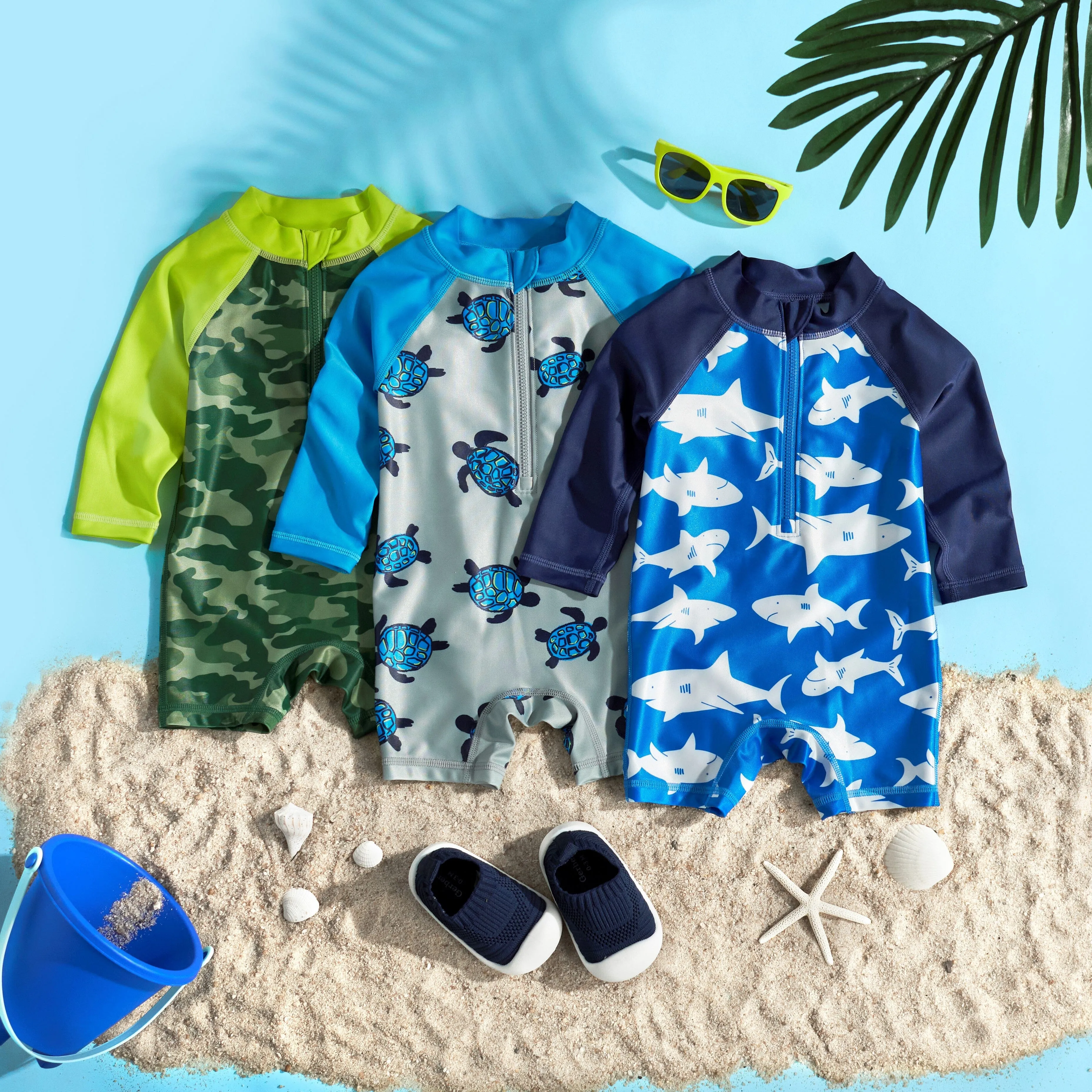 Baby & Toddler Boys UPF 50  Later Gator Rash Guard