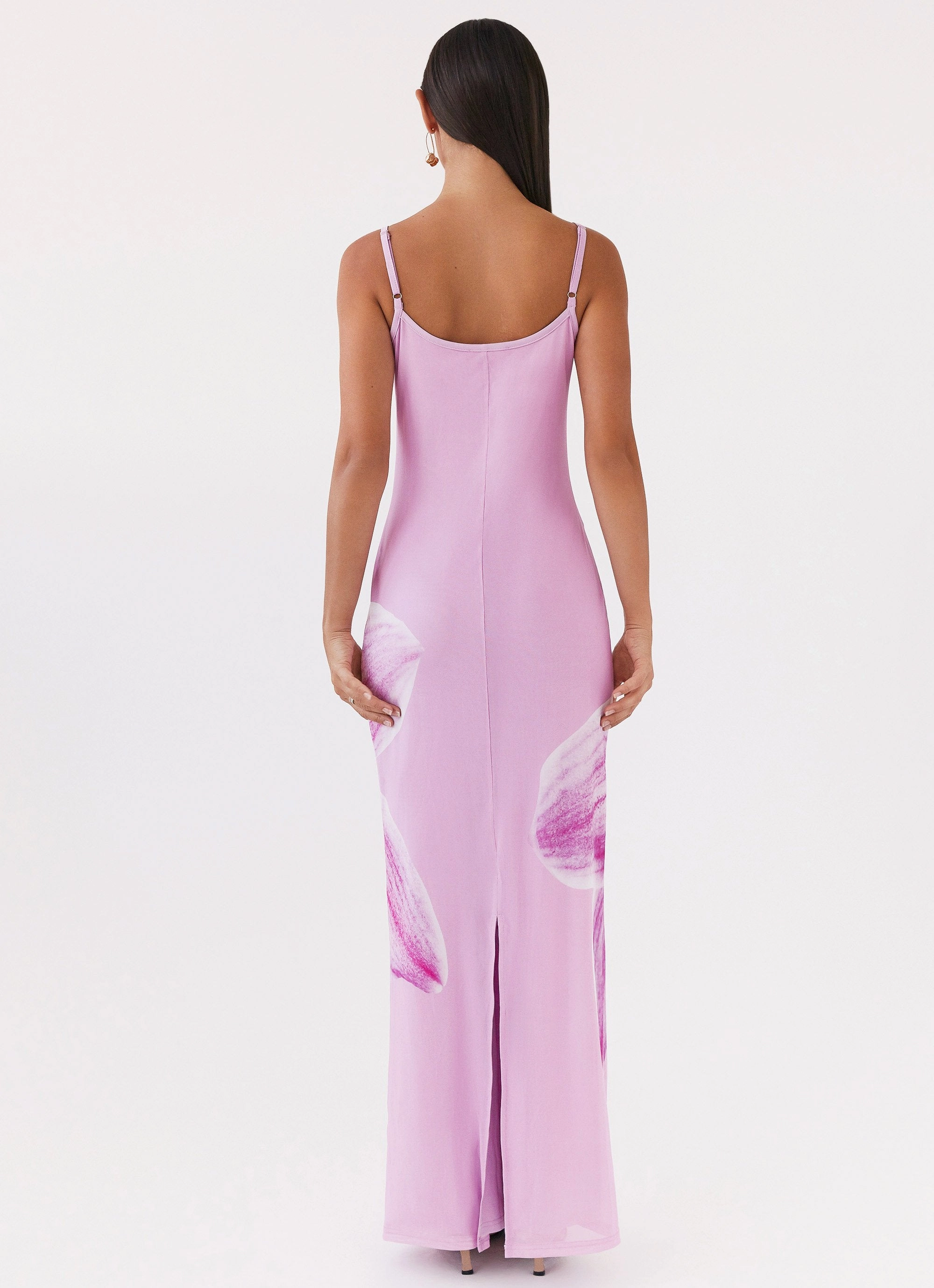 Bad News Mesh Maxi Dress - Pink Magnolia Seasonal Essential