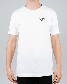 SustainableBlend Hypoallergenic Inner Layer White HyFlyers Logo Tee