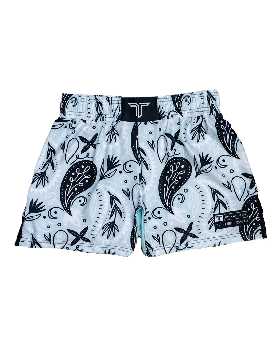 Bandana Fight Shorts (5"&7“ Inseam) - Ice