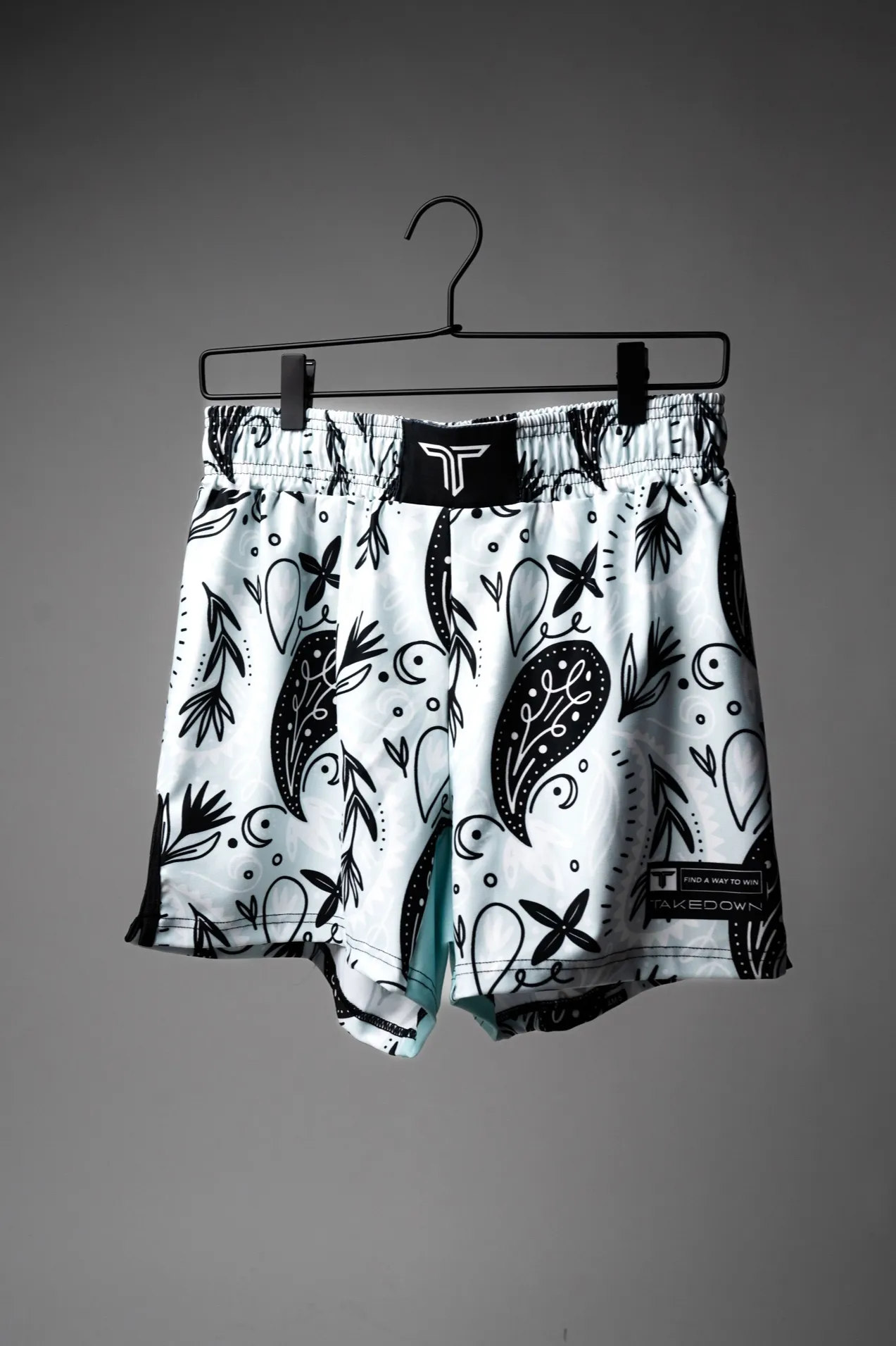 Bandana Fight Shorts (5"&7“ Inseam) - Ice