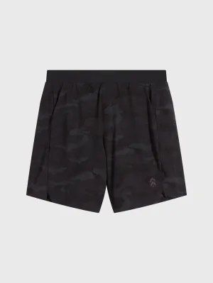 BARRY'S CAMO PRINT 5 IN SHORT LINED