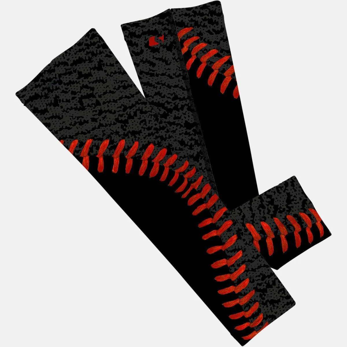 Baseball Black in black  arm sleeve