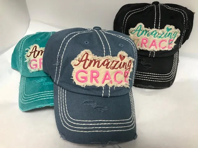 Baseball Caps with Faith captions