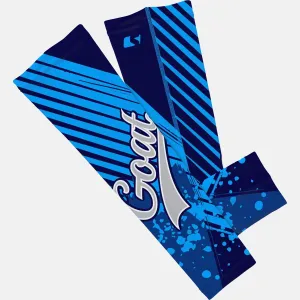 Baseball Goat Blue Arm Sleeve
