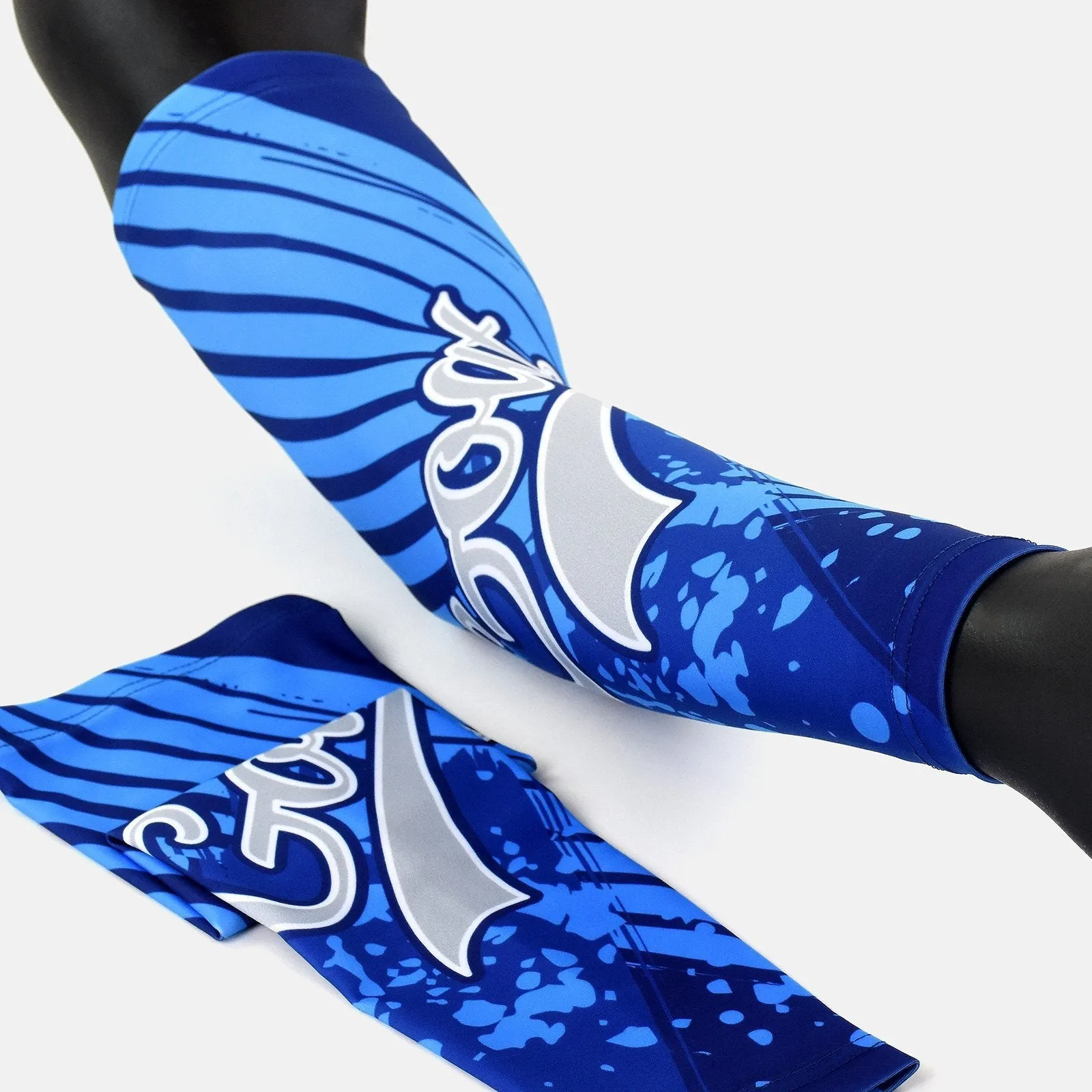 Baseball Goat Blue Arm Sleeve