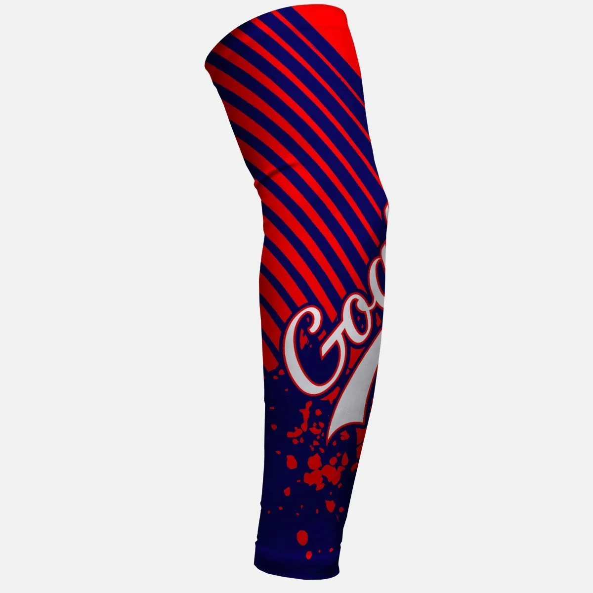 Baseball Goat Red and Navy Kids Arm Sleeve