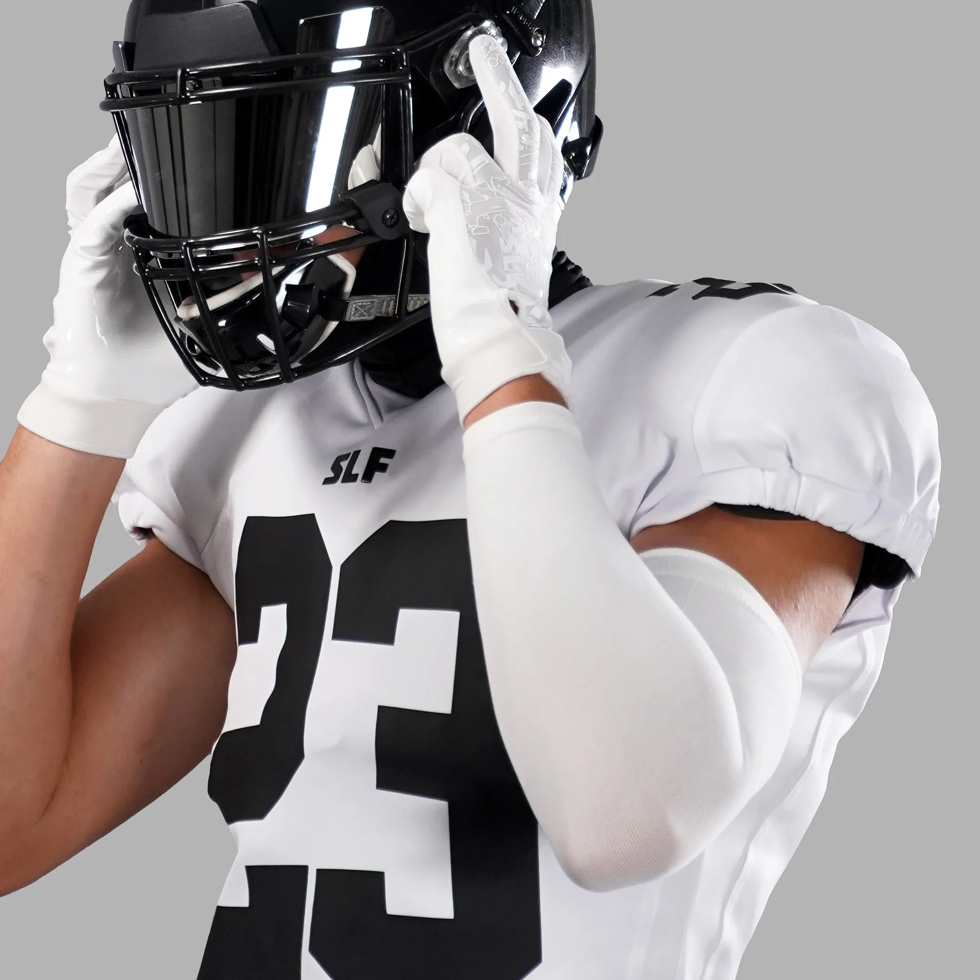 Basic White One Size Fits All Arm Sleeve
