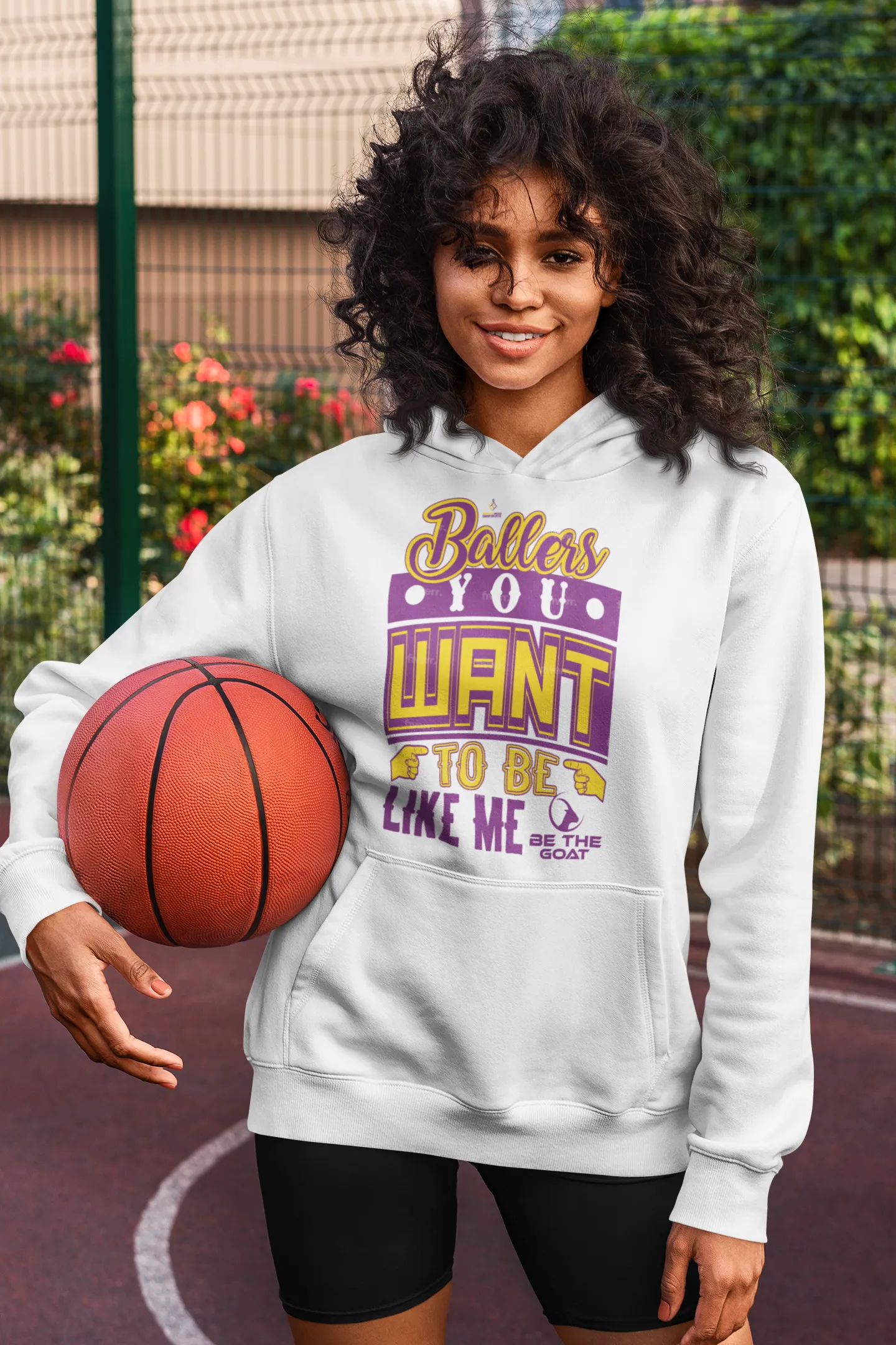 Basketball Hoodie Ballers You Want To Be Like Me Men's Women's Unisex Hoodie