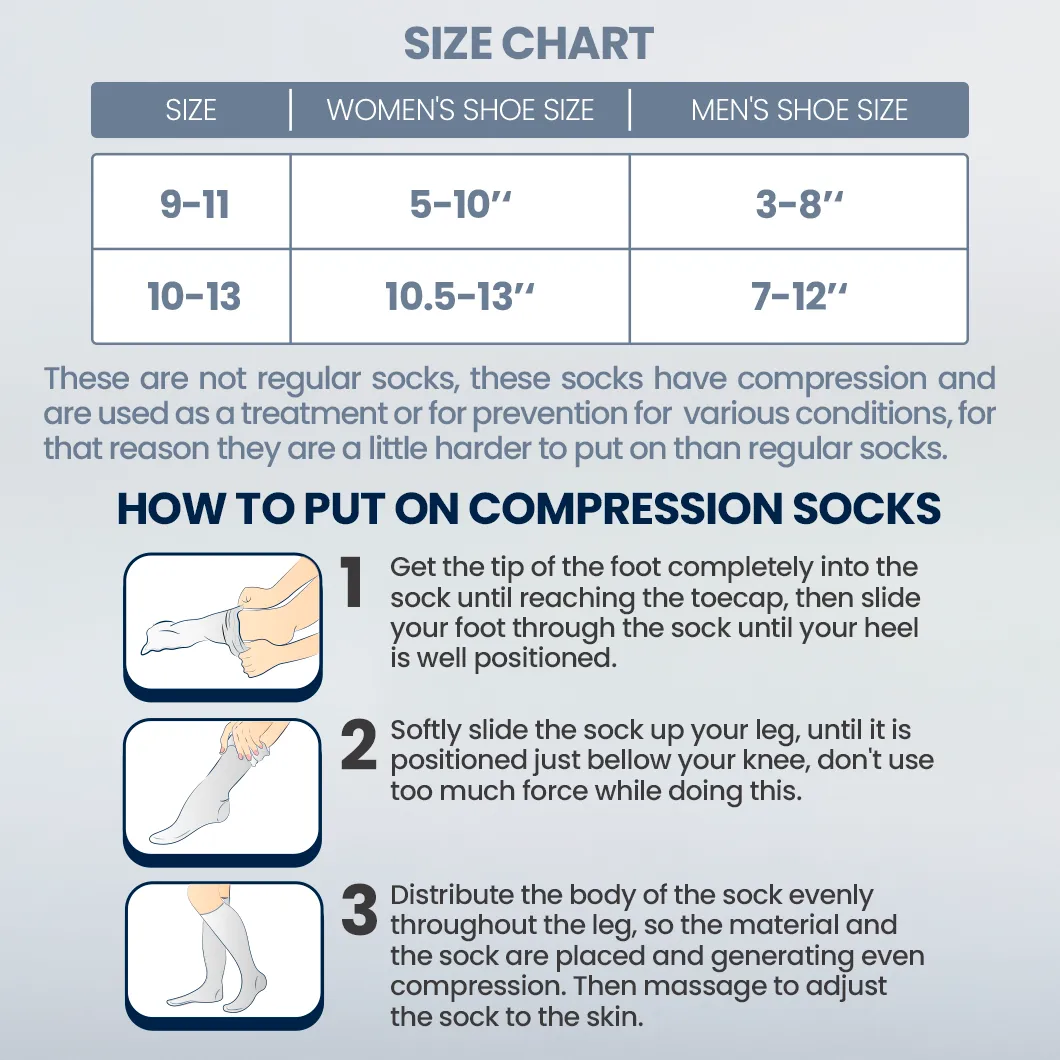 Be Shapy | Knee High Sports Compression Colorful Socks | Medias de Compresión Largas