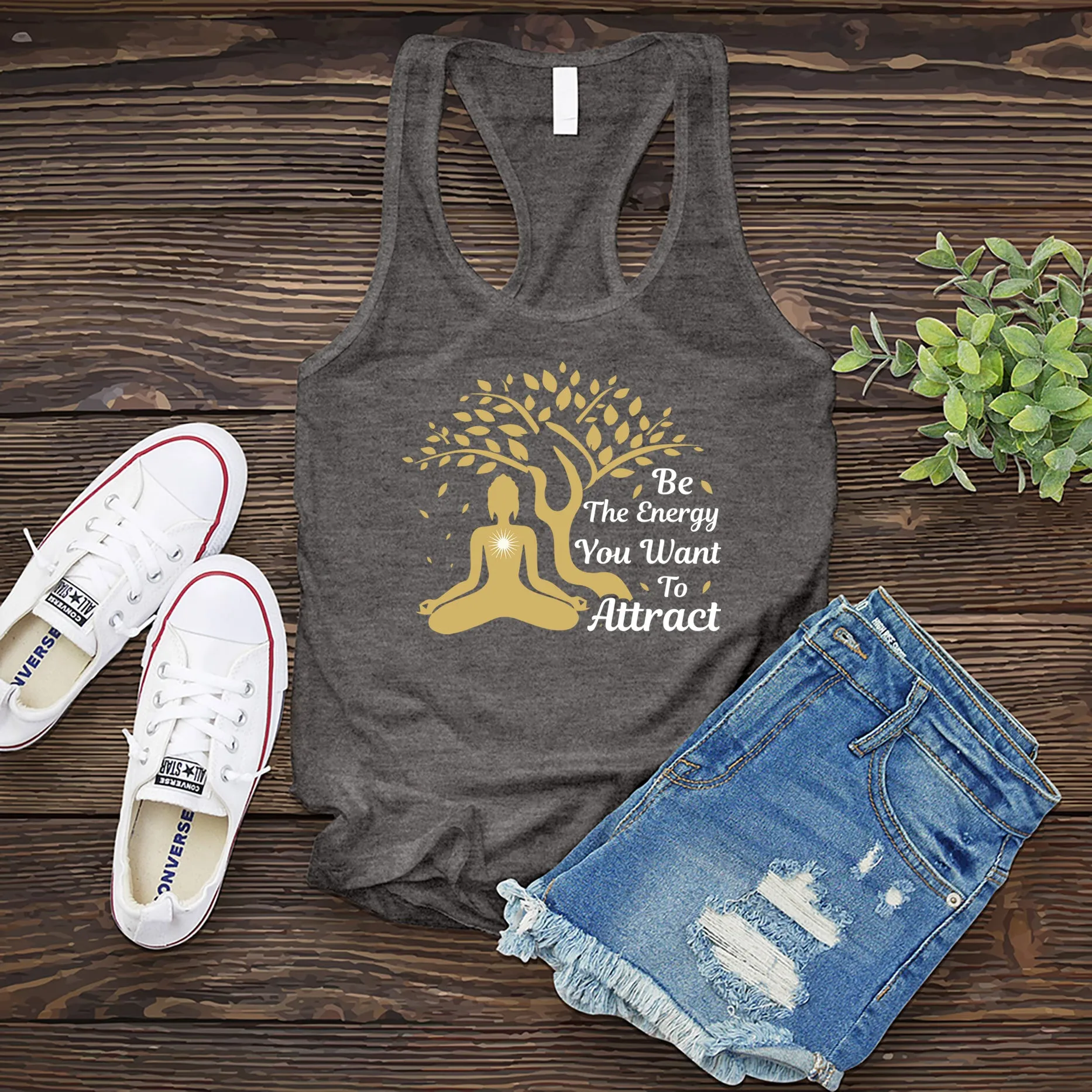Be The Energy You Want to Attract Women's Tank Top