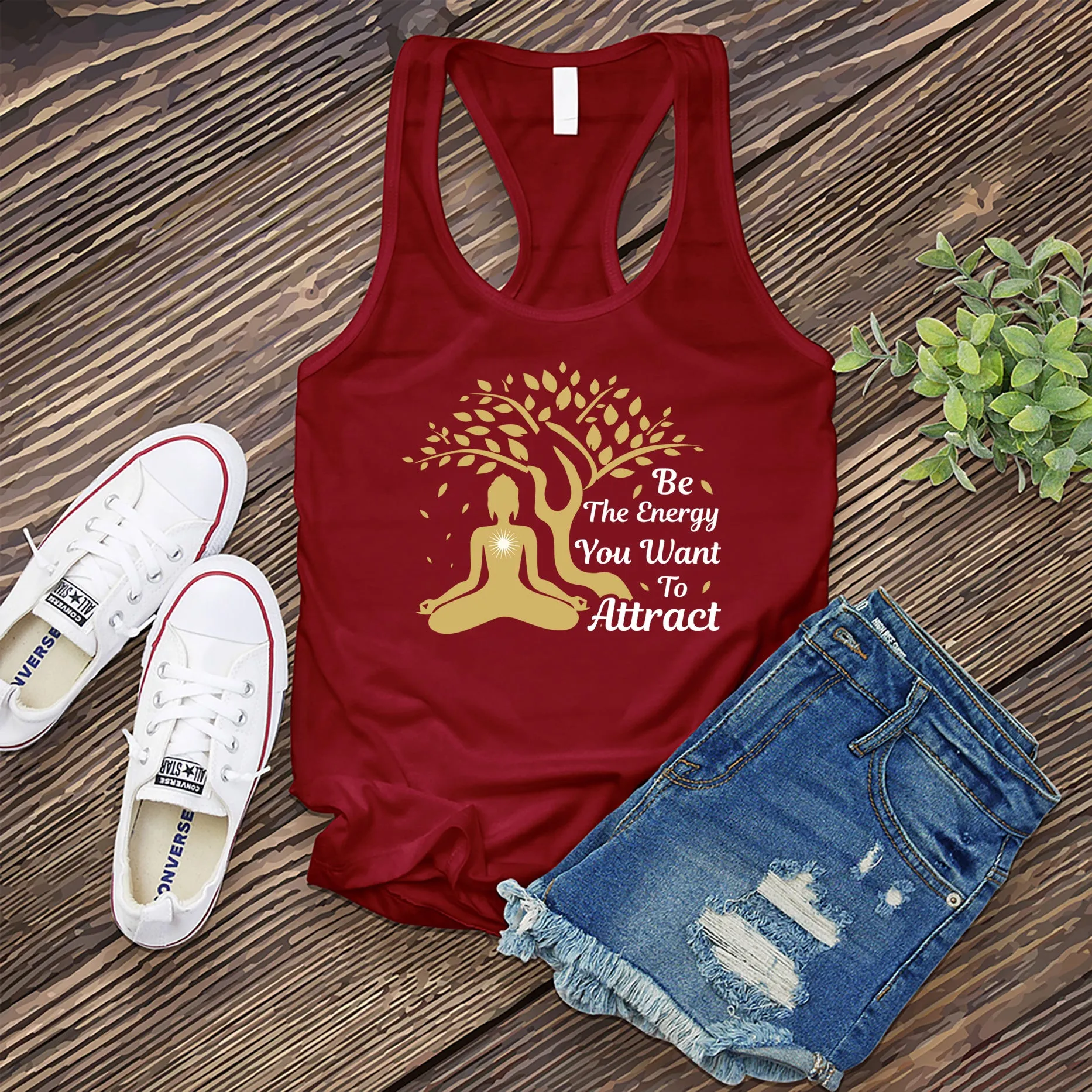 Be The Energy You Want to Attract Women's Tank Top