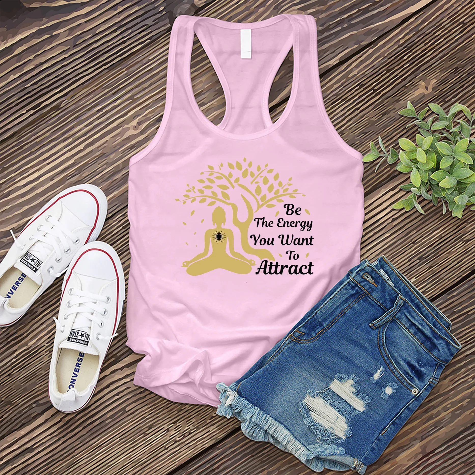 Be The Energy You Want to Attract Women's Tank Top