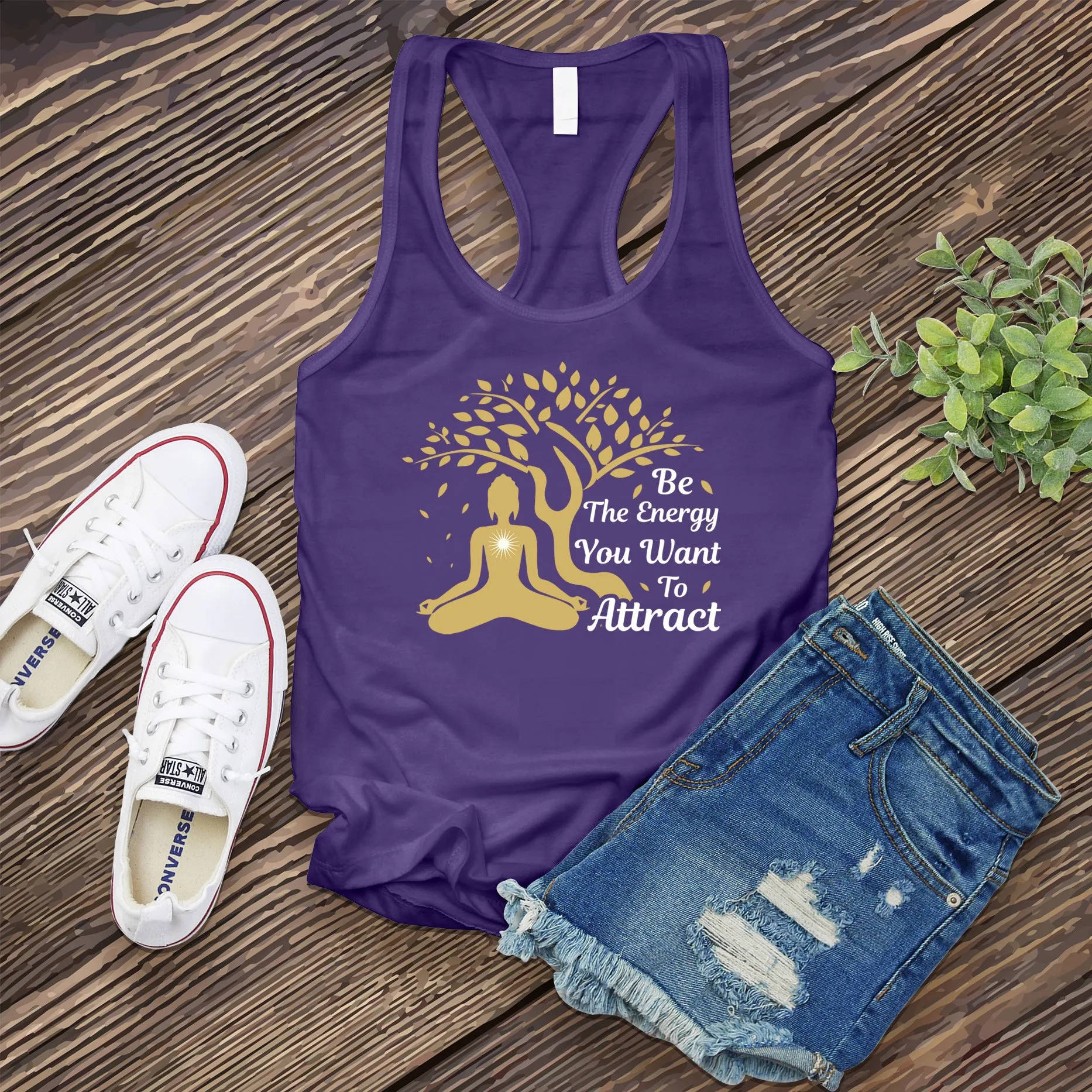 Be The Energy You Want to Attract Women's Tank Top