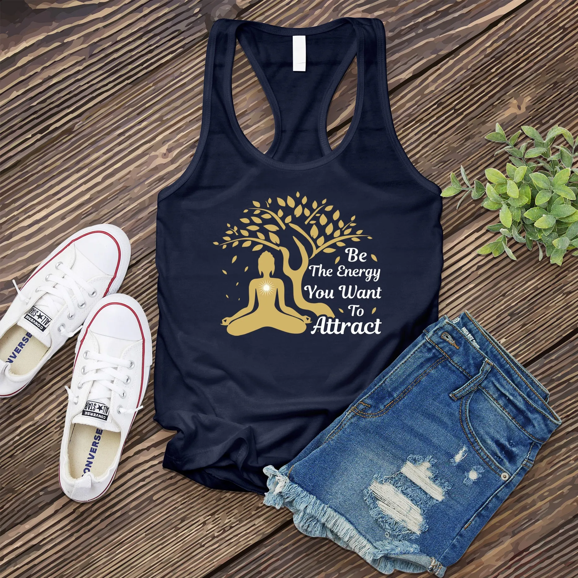 Be The Energy You Want to Attract Women's Tank Top
