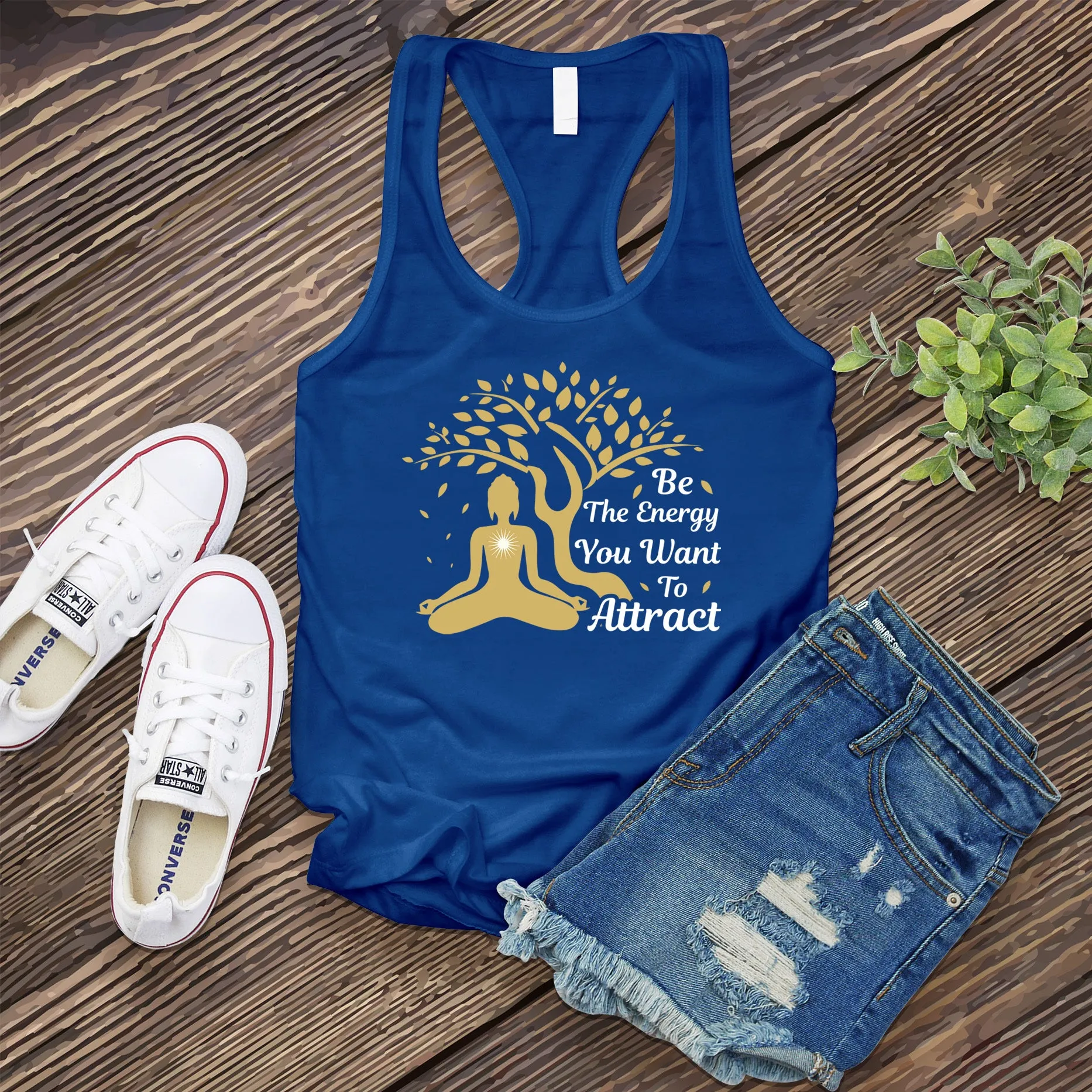 Be The Energy You Want to Attract Women's Tank Top