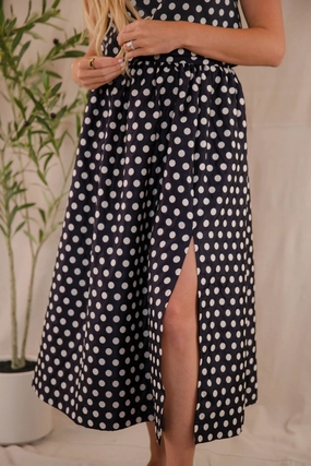 Light Fabric Be Your Inspiration Midi Skirt