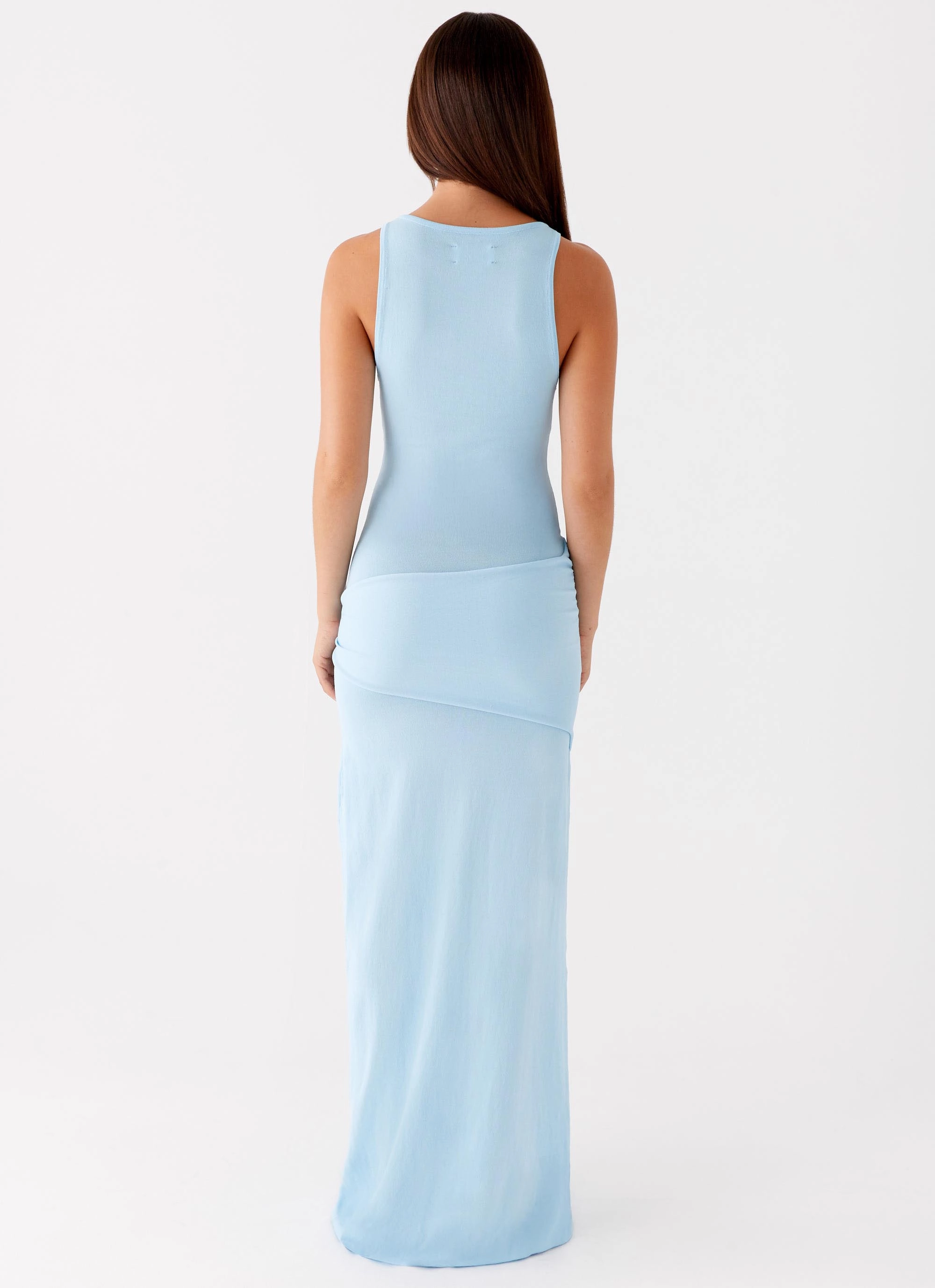Leona Maxi Dress - Turquoise Wave Soft