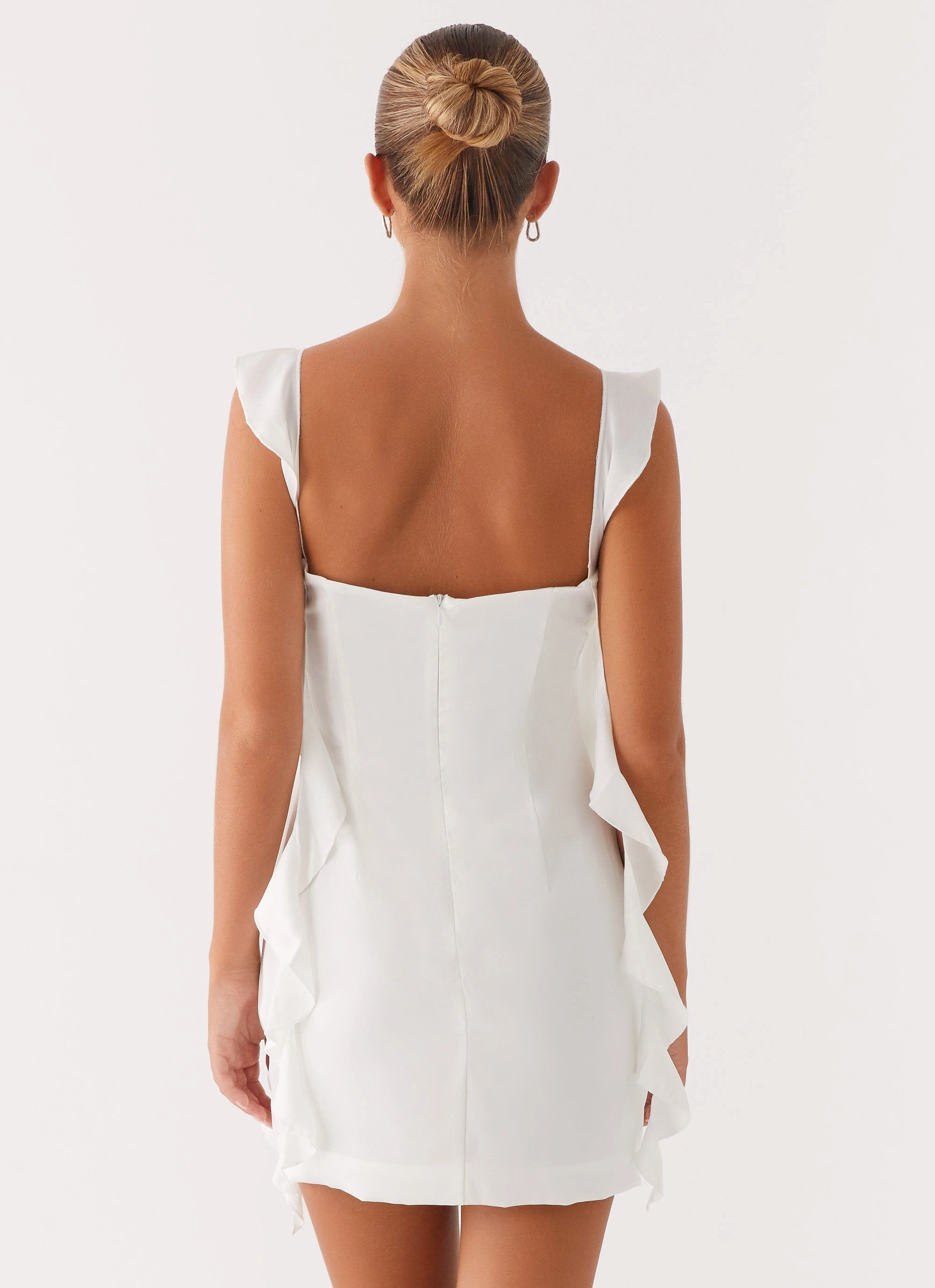 Smart Layering Beckham Mini Dress - White