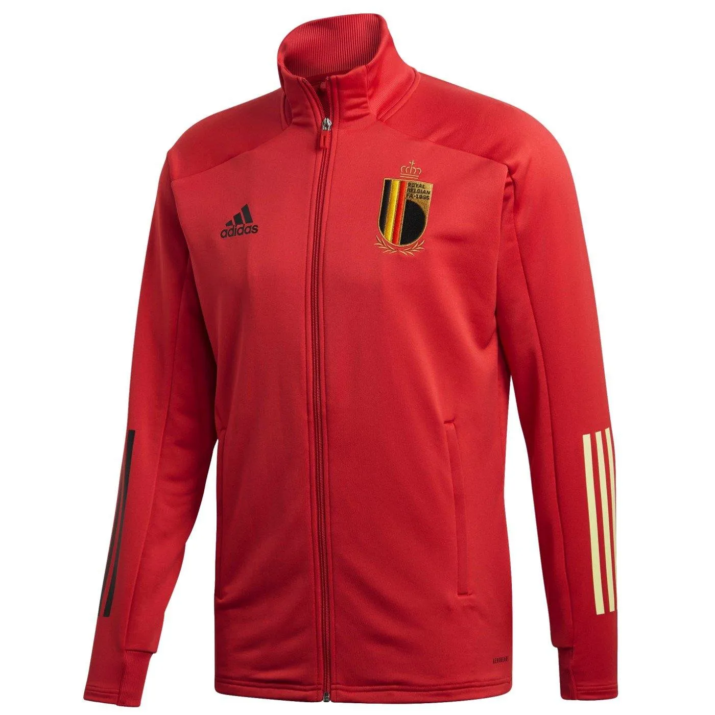 Belgium national Soccer team training bench tracksuit 2020/21 - Adidas