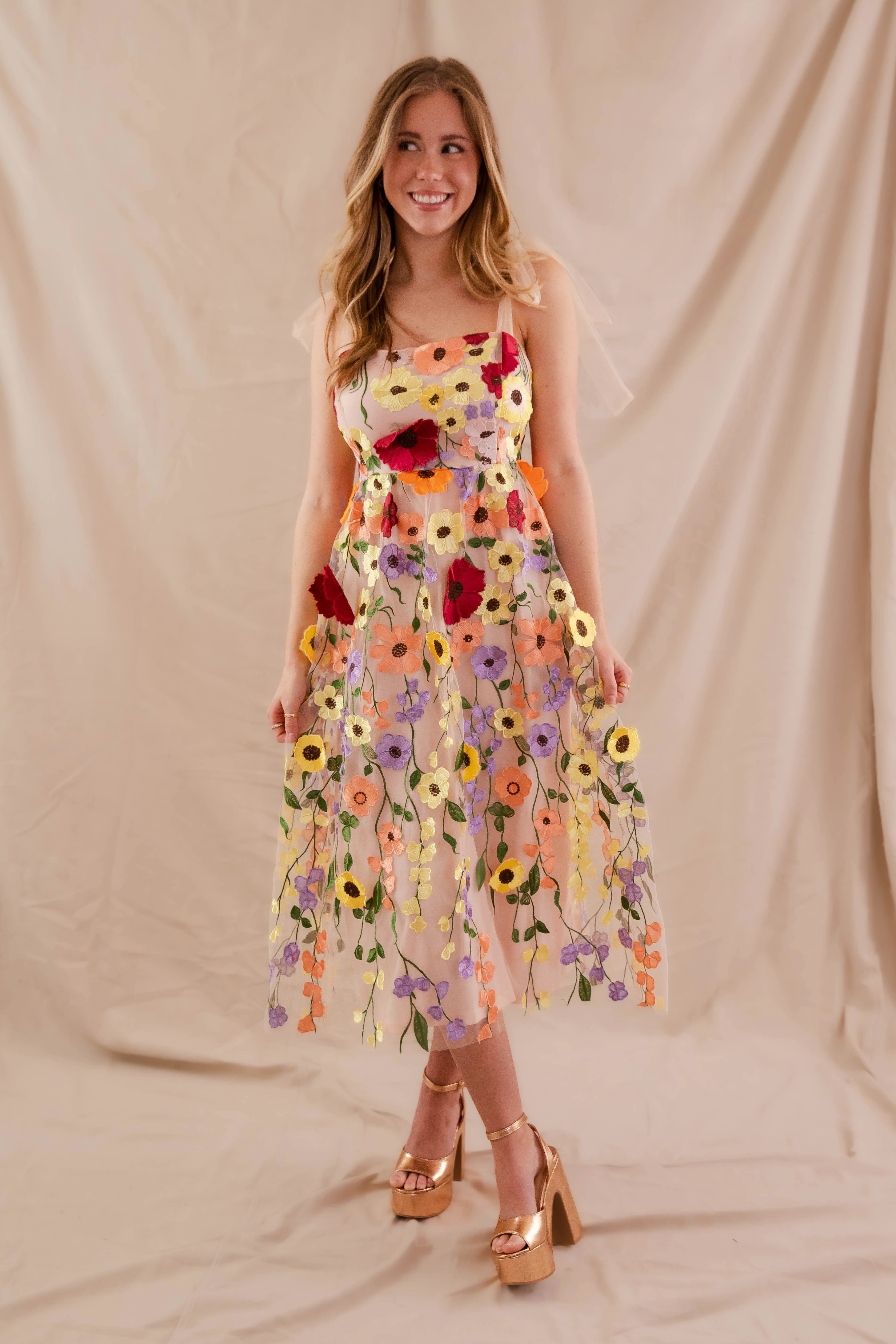 Art-Gallery Believe It or Not Midi Dress