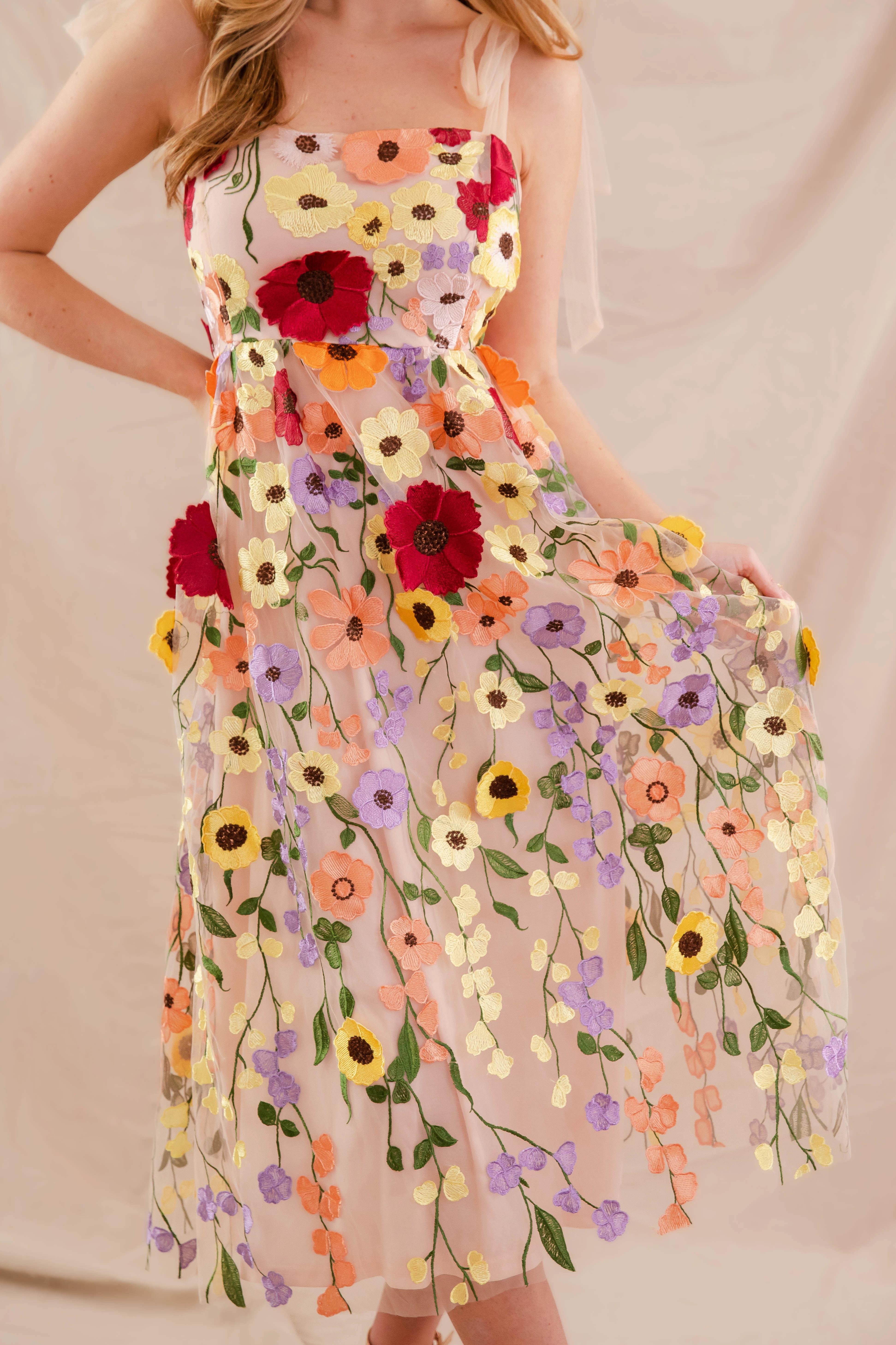 Sleek Motion Believe It or Not Midi Dress
