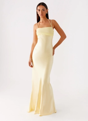 Day Chic Warranty-Included Belize Maxi Dress - Yellow
