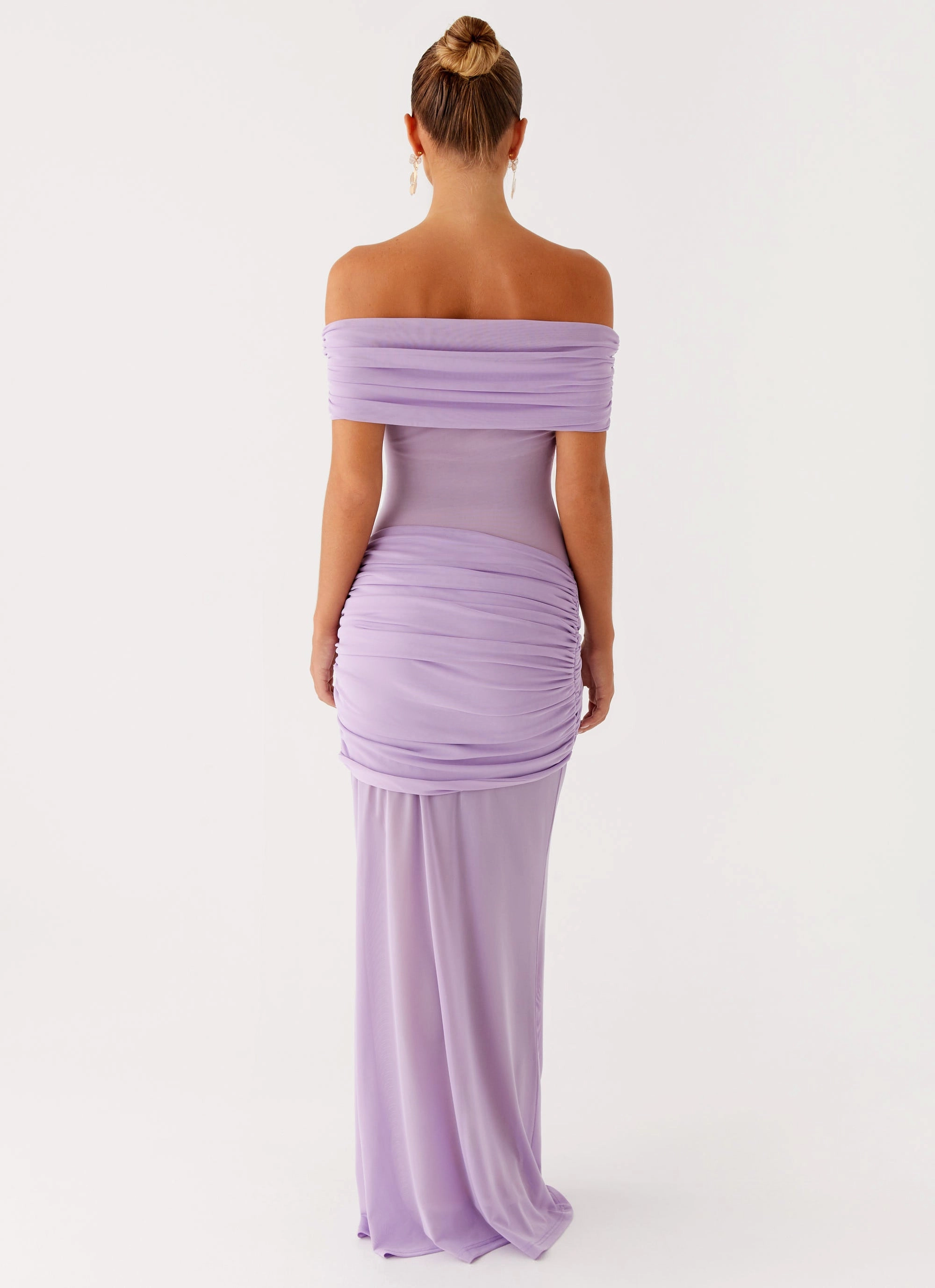 Benji Maxi Dress - Lilac Form Focus Effortless weekend dress
