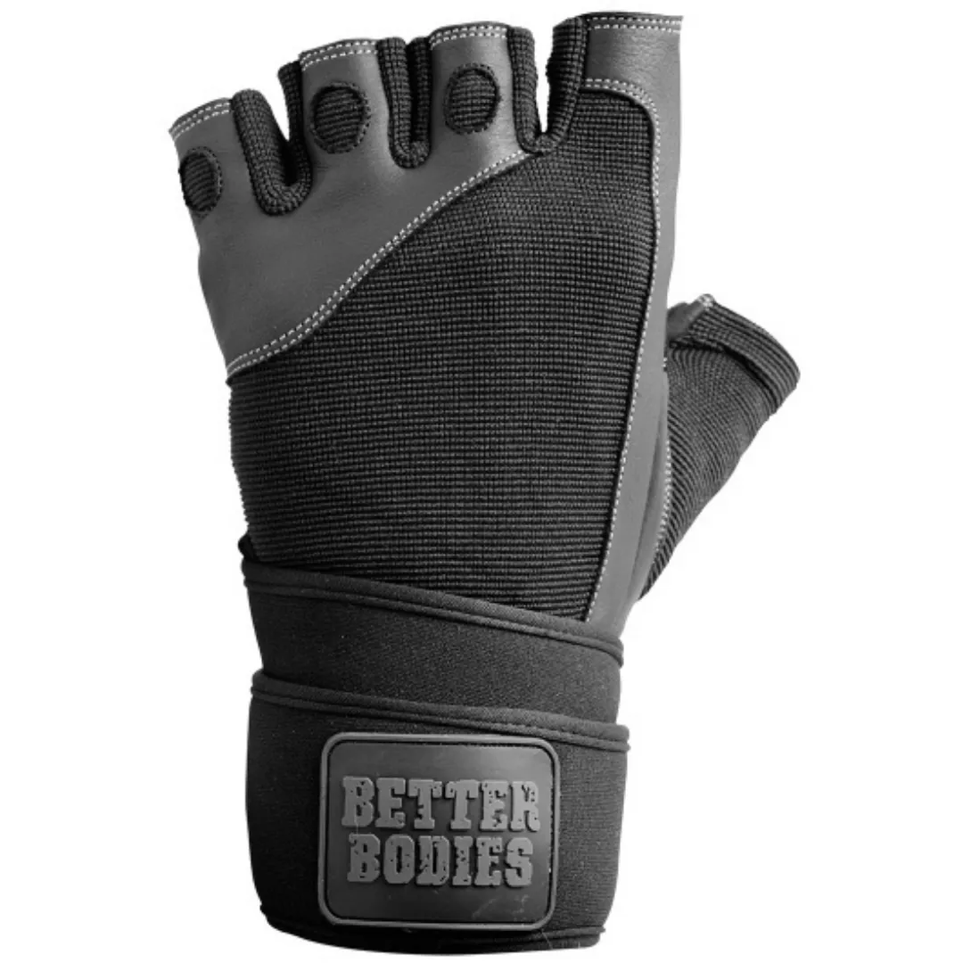 Better Bodies Pro Wrist Wrap Gloves (1 Pair)