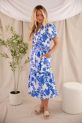 Better Be Good Midi Dress Subtle Flex