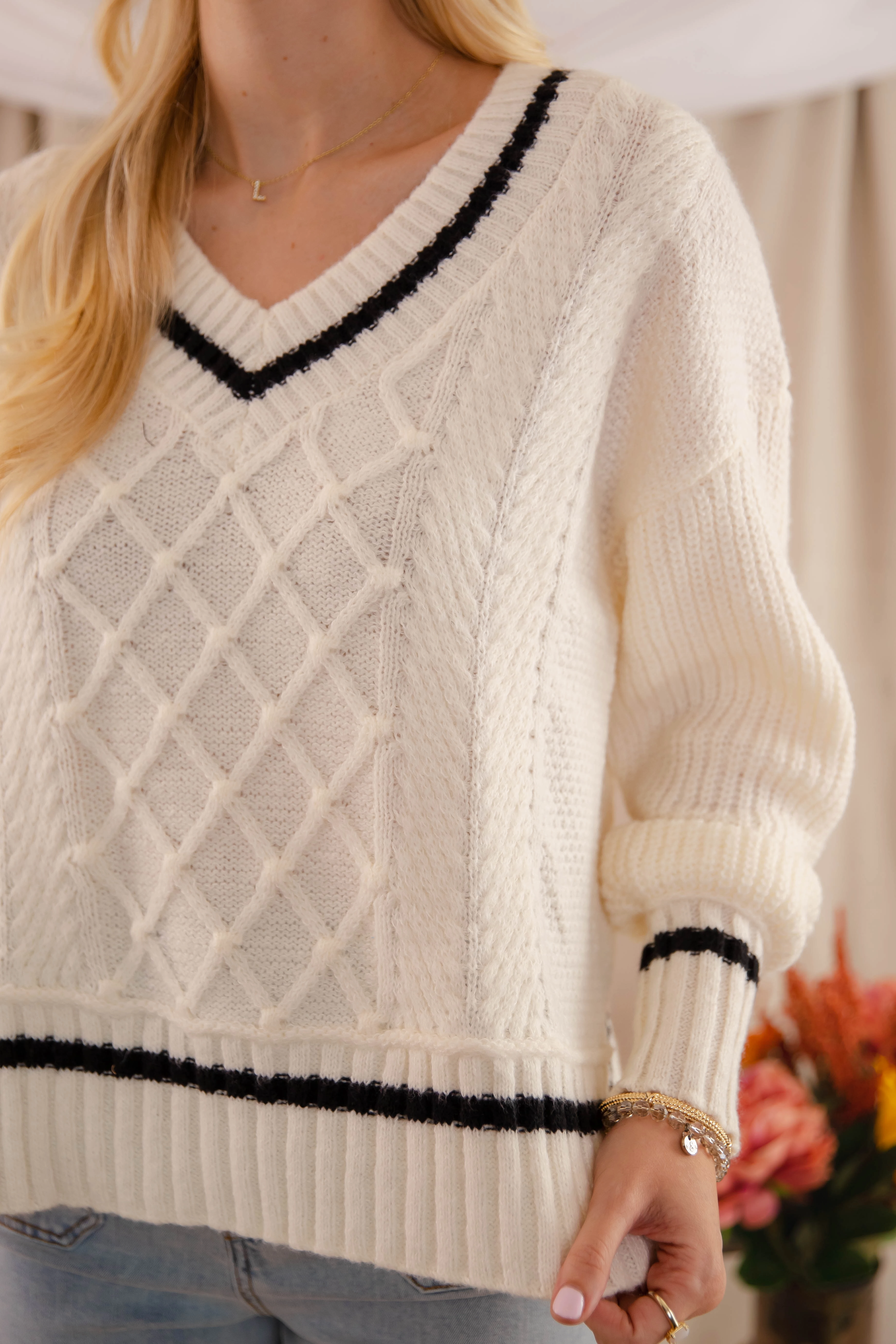 Better Miss Me Sweater Stretch Fit Engineering